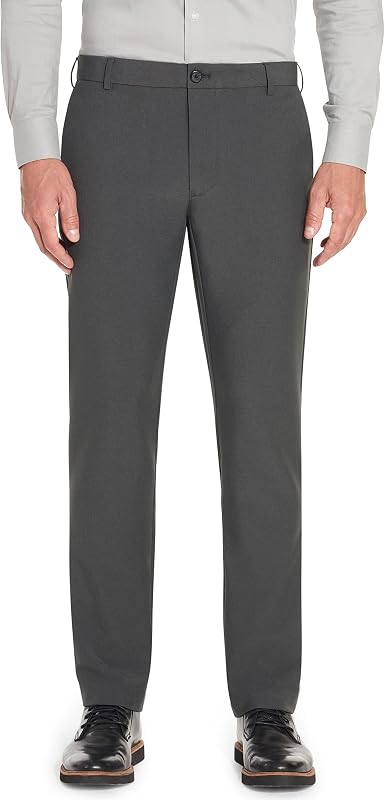 Men's Slim Fit Flex Flat Front Pant
