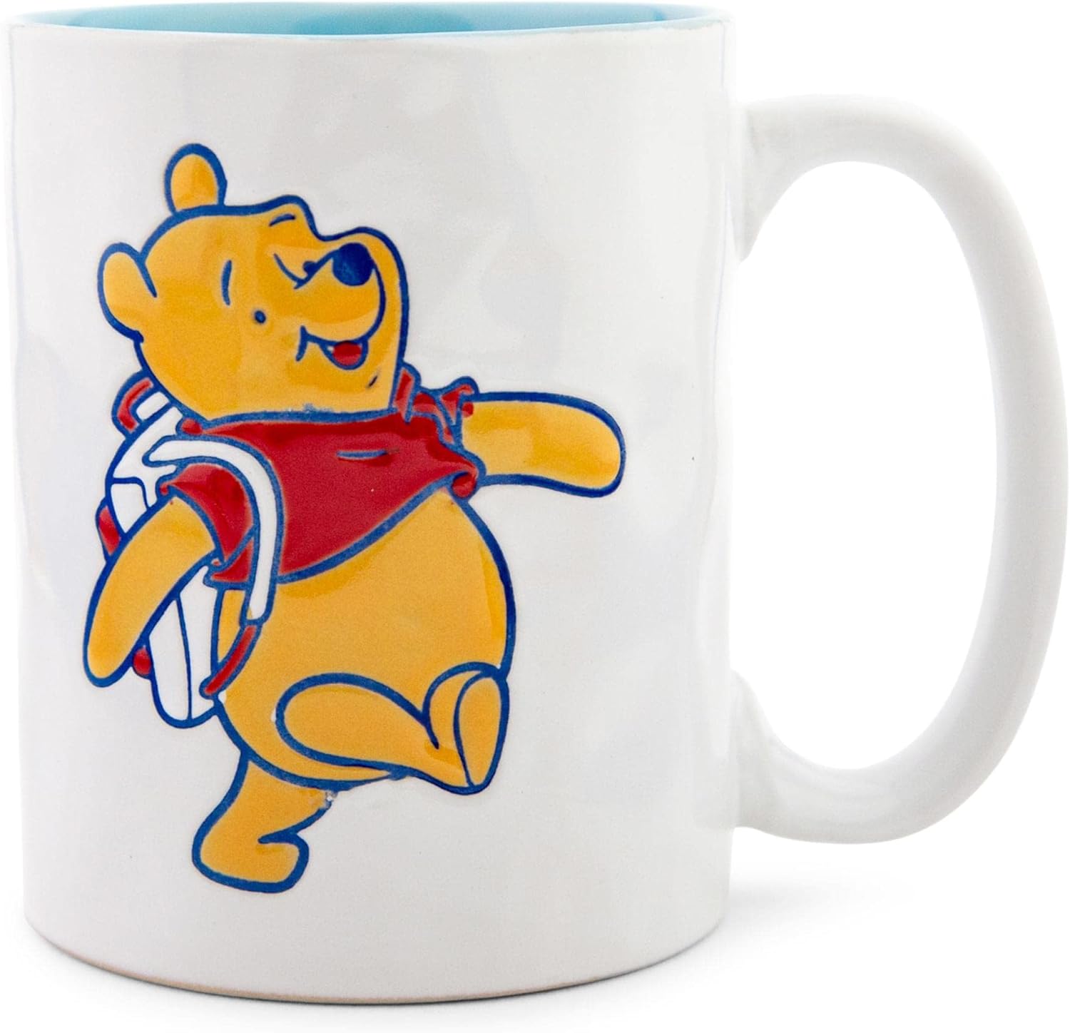 Disney Winnie the Pooh "Adventure Awaits" Pottery Ceramic Mug Coffee