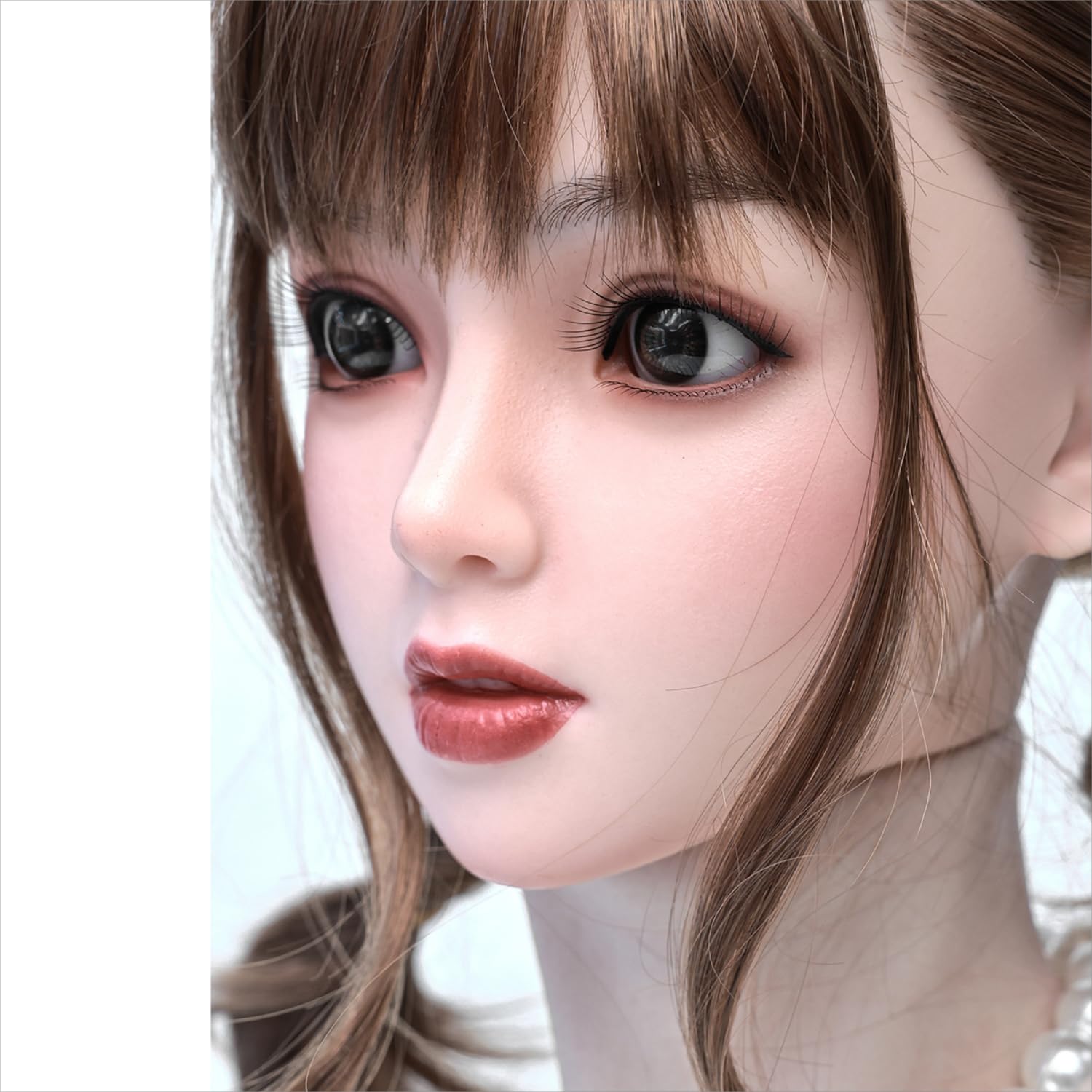 Amazon.co.jp: ドールの頭のみ ヘッド単体 シリコン製ドールHead