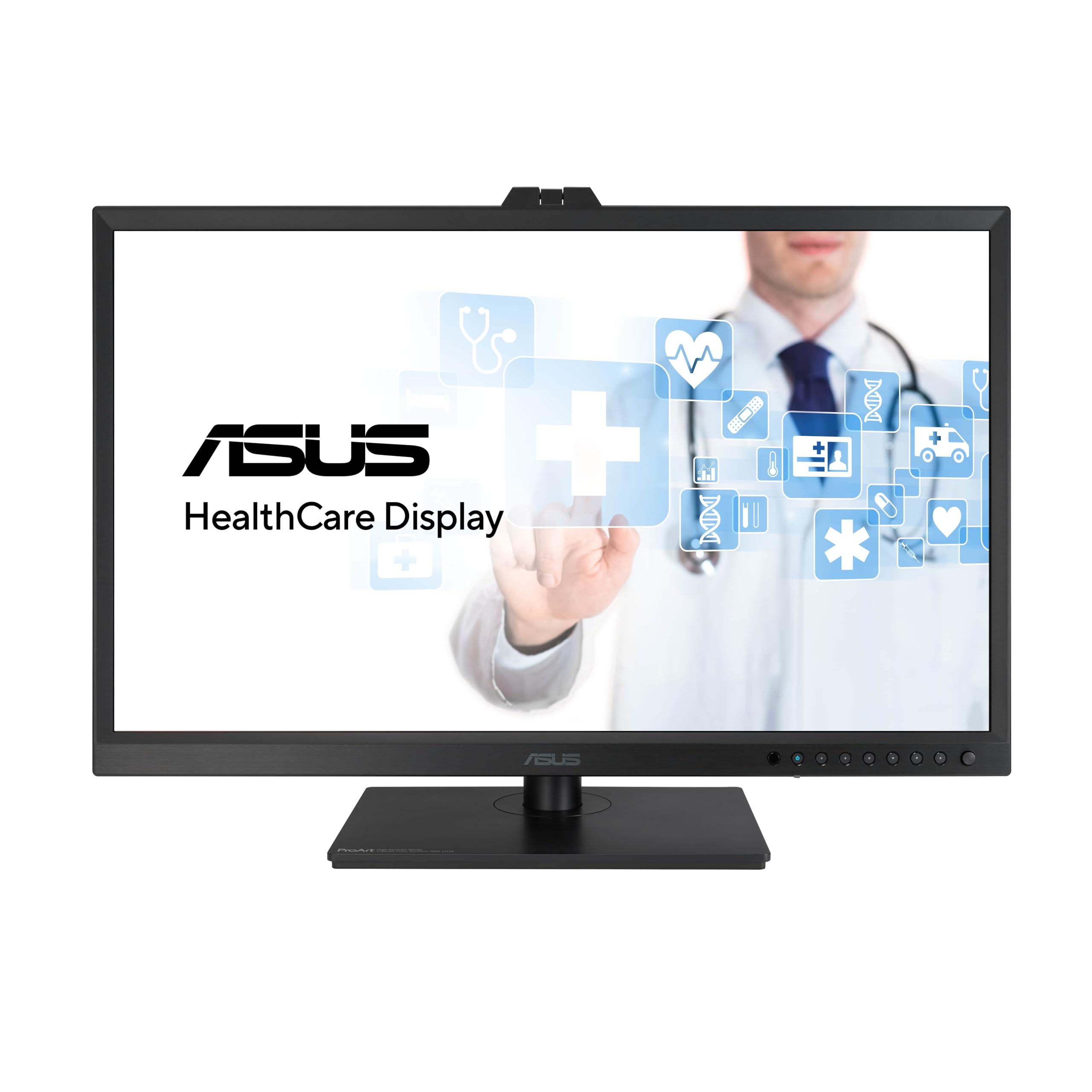 ASUS HA3281A Monitor HealthCare da 32" pollici (31,​5), OLED, 8 MP (3840 x 2160), AGLR, Preset DICOM, Colorimetro Motorizzato, Calibrazione automatica, JND < 10%, USB-​C, HDMI, Nero
