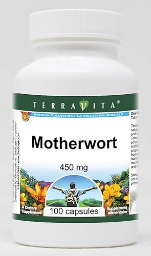 Terravita Motherwort - 450 mg (100 Cápsulas, ZIN 510852)