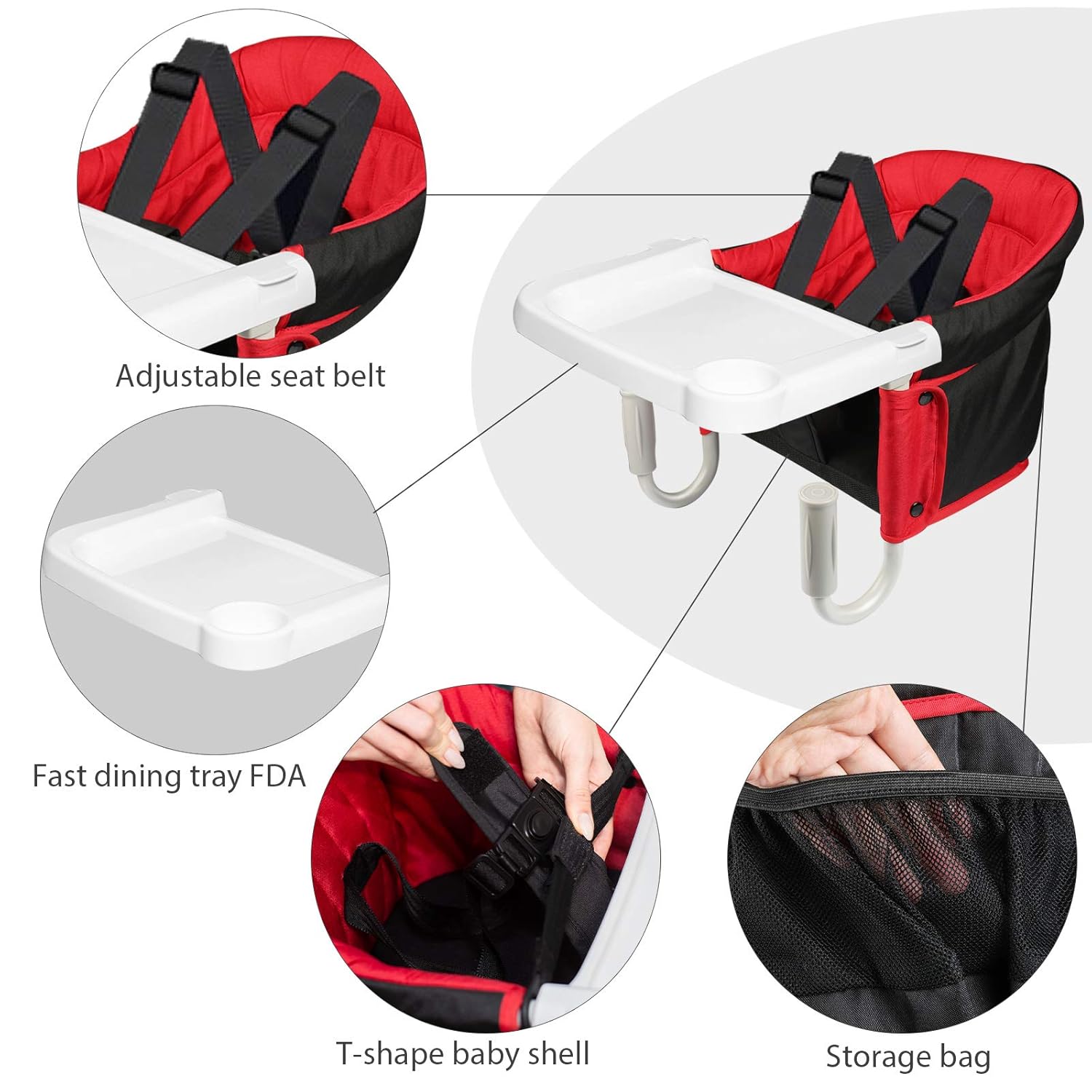 Buy Fauteuil De Accrochage Toonoon Chaise De Table Rapide Et Clip Sur Table Haute Chaise Rangement A Plat Et Fixe Assise D Alimentation Pour Bebe Portable Pour Bebe Tout Petit Lavable Avec Plateau De Buy Fauteuil De Accrochage Toonoon Chaise De Table Rapide Et Clip Sur Table Haute Chaise Rangement A Plat Et Fixe Assise D Alimentation Pour Bebe Portable Pour Bebe Tout Petit Lavable Avec Plateau De