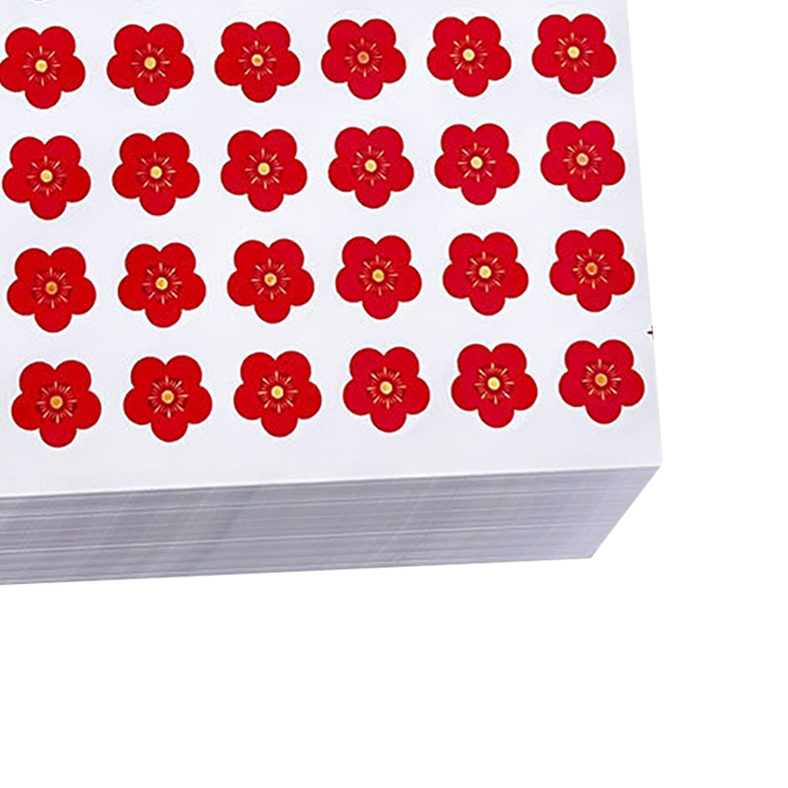 Tyenaza 800pcs Reward Stickers, Little Red Flowers Reward Stickers Students Self Adhesive Stickers for Kindergarten Primary School - Image 4