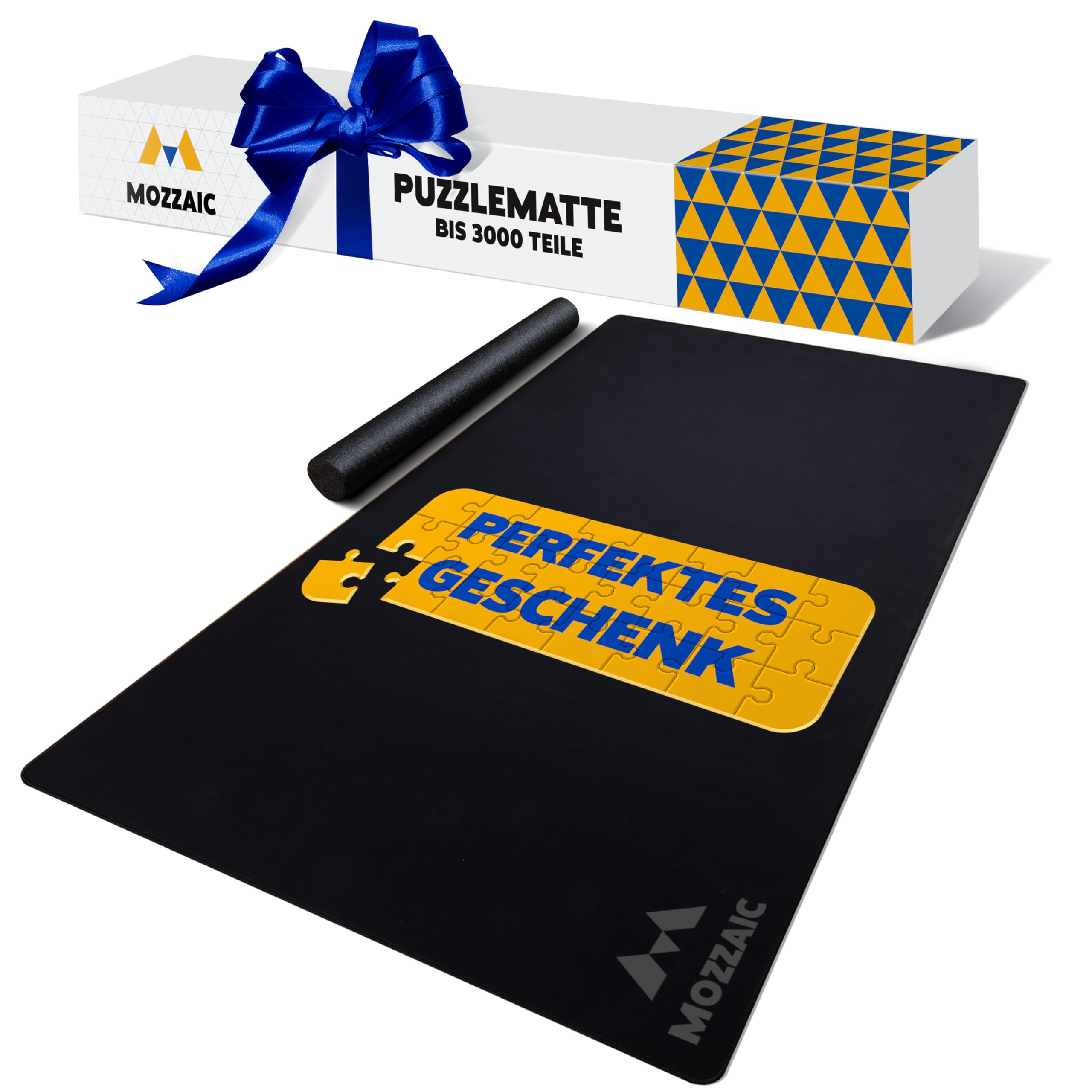 Mozzaic Puzzlematte 3000 Teile – Puzzleunterlage für Puzzle bis 1500/3000 & 5000 Teile – Premium Puzzle Matte für sorgenfreien Spielspaß