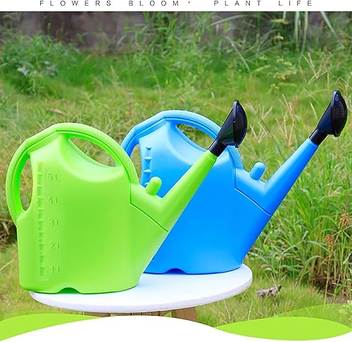 Miniatura 6 de Regaderas grandes para Plantas Jardin Regadera para Plantas de 5L para exteriores (azul)