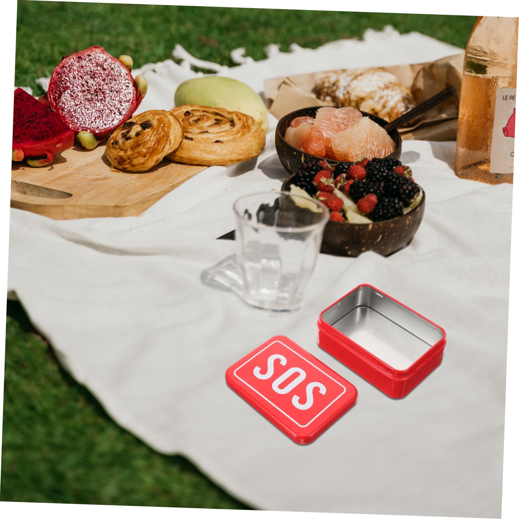 Abaodam 5 Ensembles en Milieu Rangement D'Équipement Kits De Survie Accessoires De Camping Équipement De Camping en Plein Air Organisateur 2 pièces * 5
