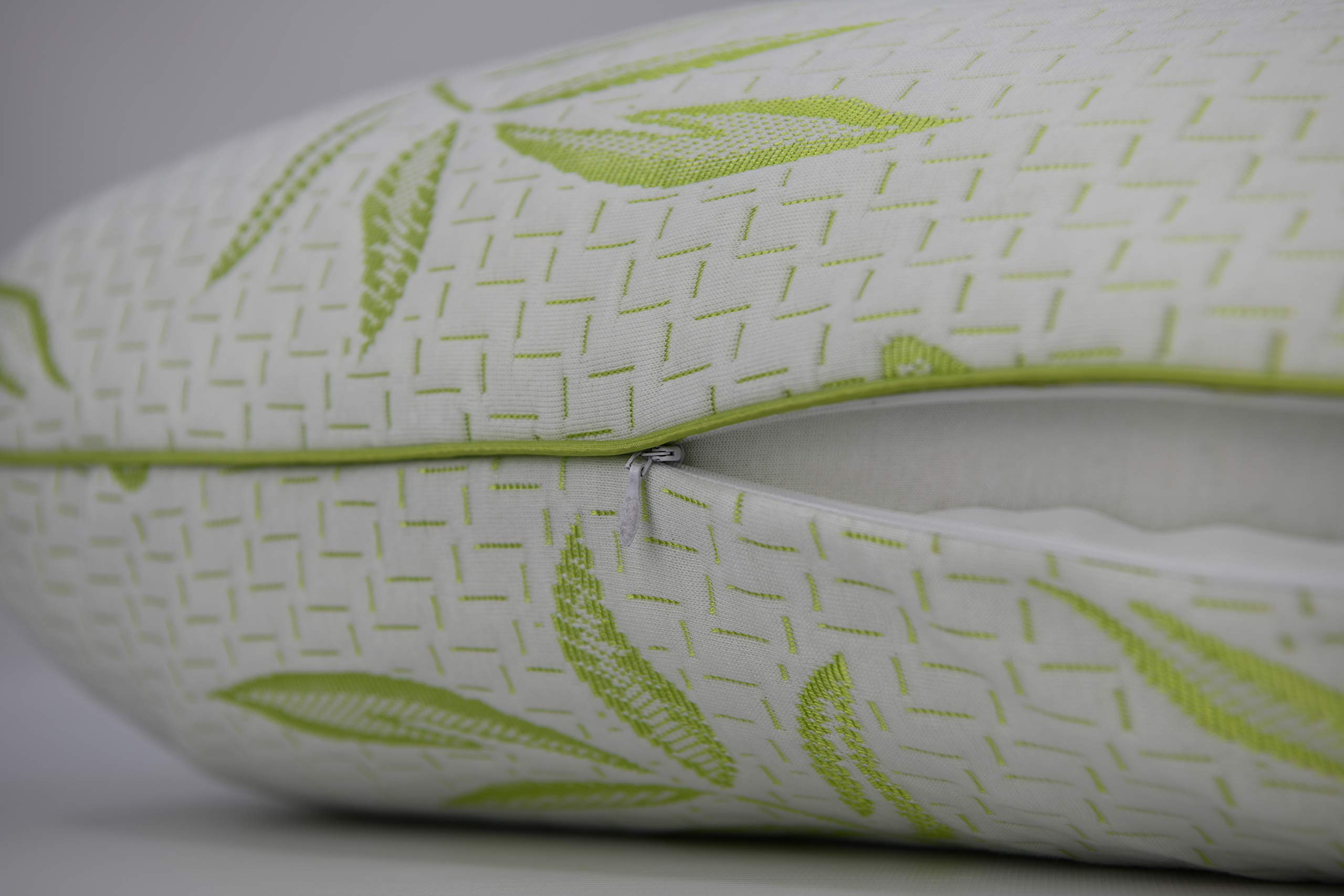 BEDWAY Luxury Bamboo V Shape Pillow with Breathable Bamboo Cover