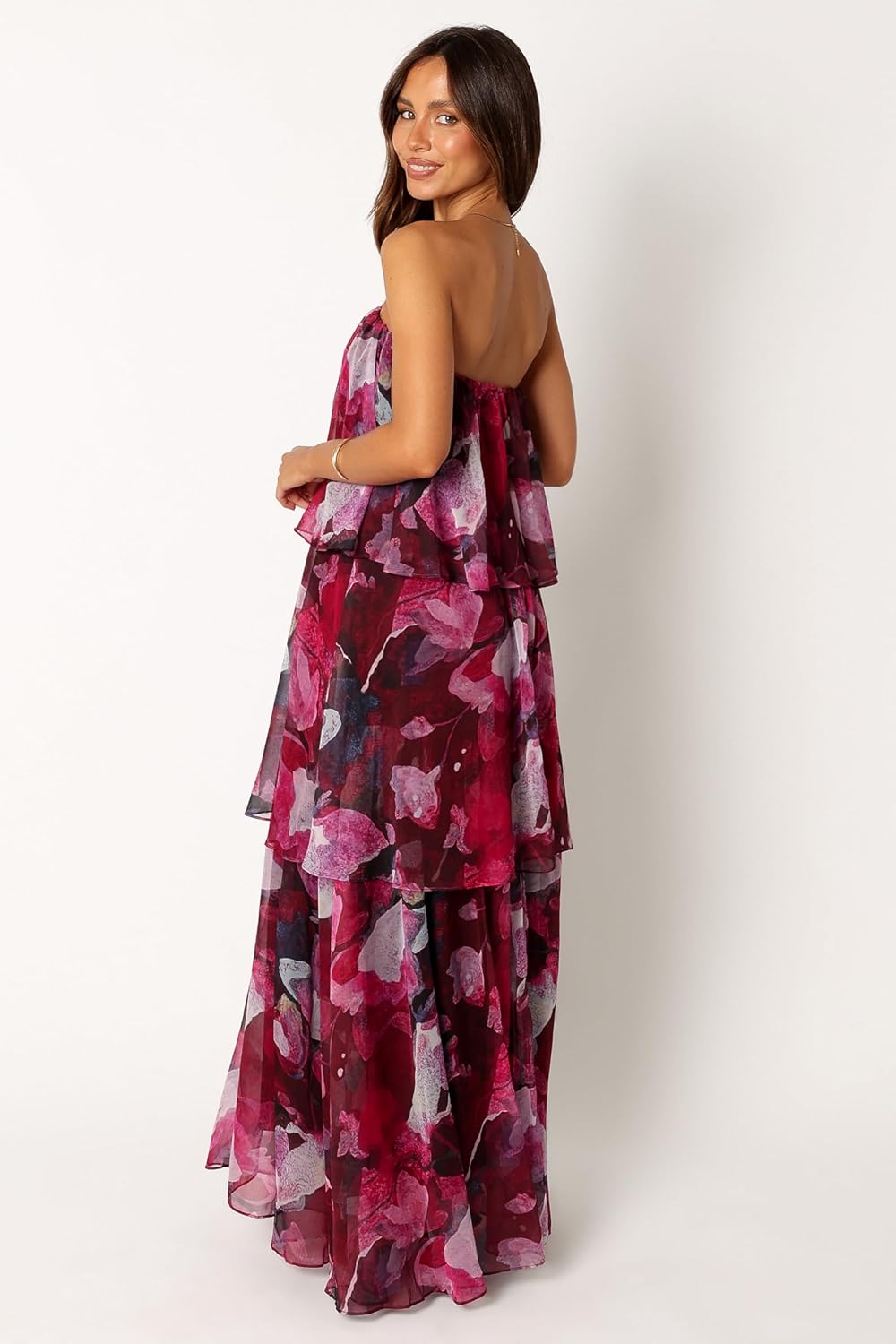 Petal & Pup Womens Bloom Strapless Maxi Dress - Image 4