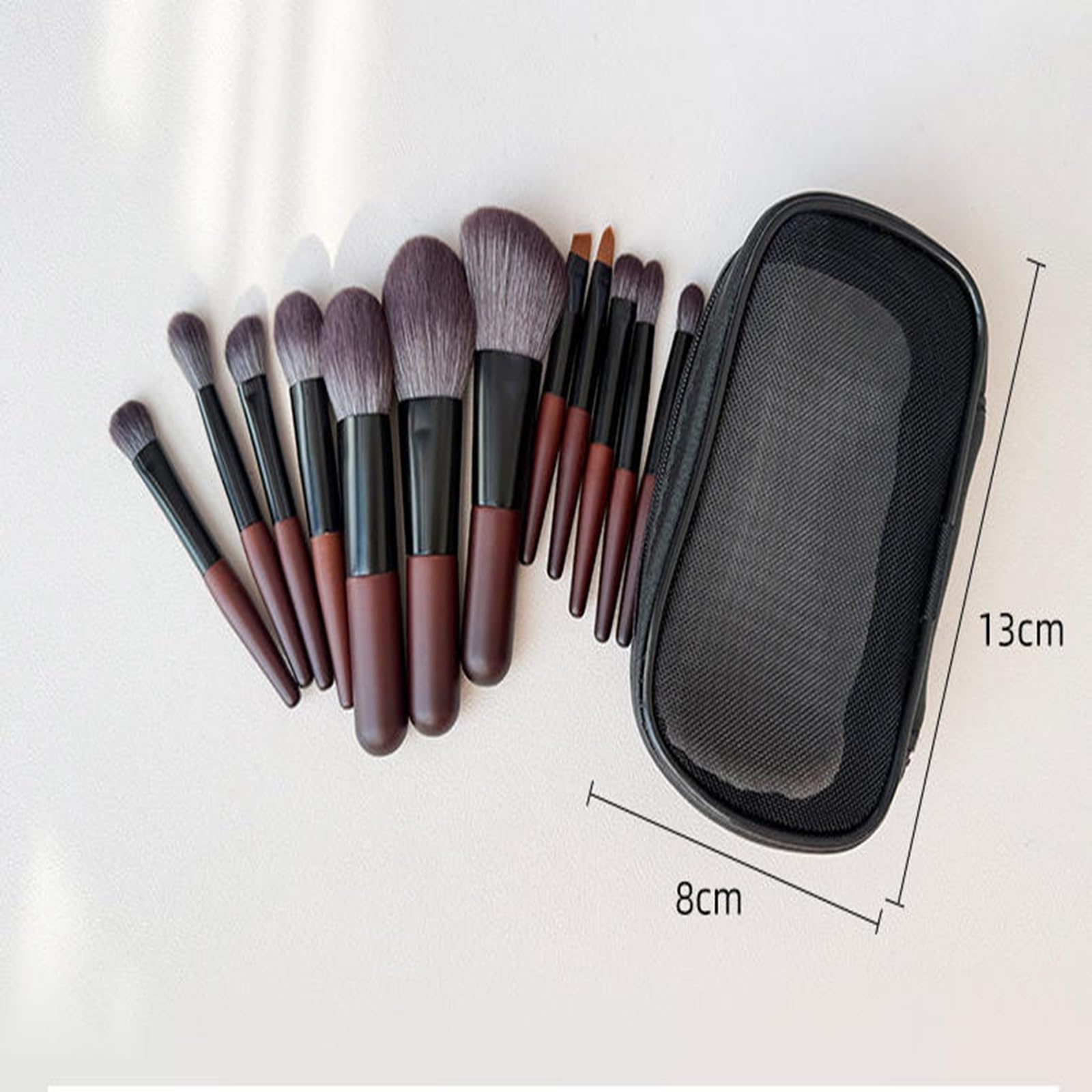 Make-up Pinsel Set 15 Mini Tragbare Make-Up Pinsel Set Faser Haar Pulver Dispergieren Werkzeug Professional
