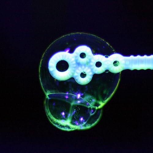Miniatura 9 de Black Light Glow - Mezcla de burbujas gigantes – Haz una solución de recarga de burbujas brillantes de 12 a 24 galones Fabricado en Estados Unidos