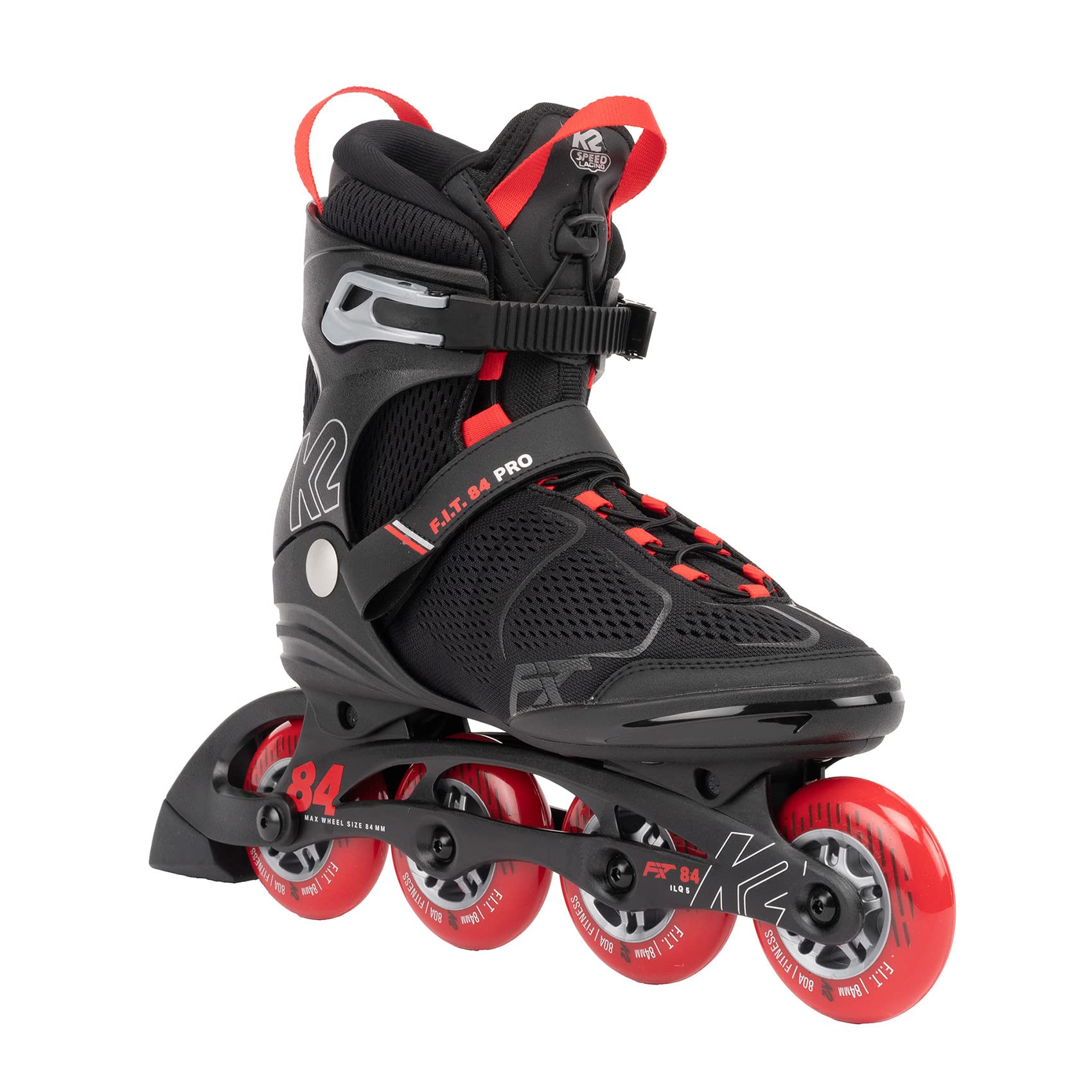 K2F.I.T. 84 Pro Black-Red Mens Inline Skates
