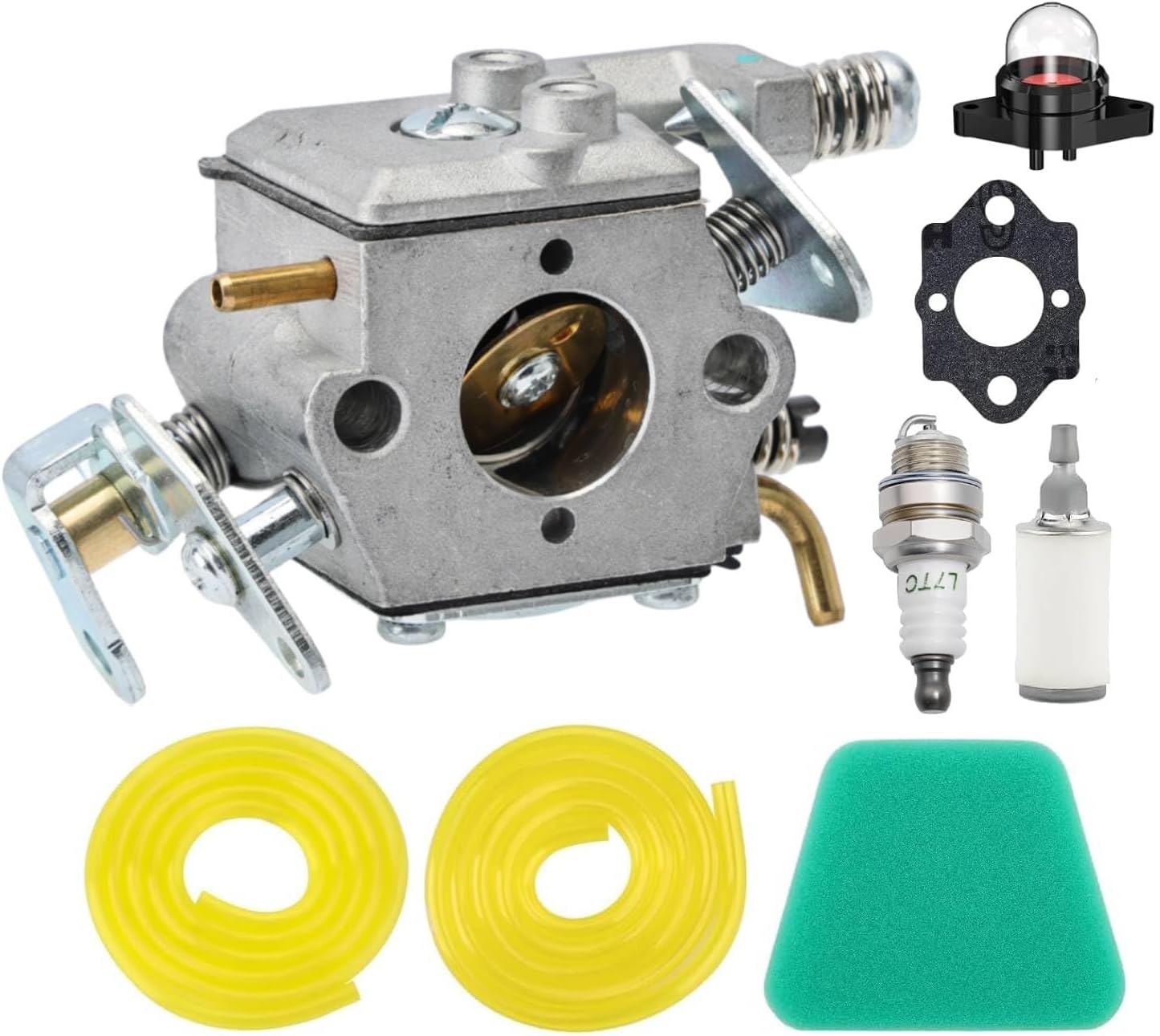 530069703 Carburetor for Poulan 1950 2050 2150 Chainsaw Parts | Fit for 2450 2550 262 2375LE Poulan Wild Thing Parts Replaces 545081885 C1Q-W8 WT-89 C1U-W14