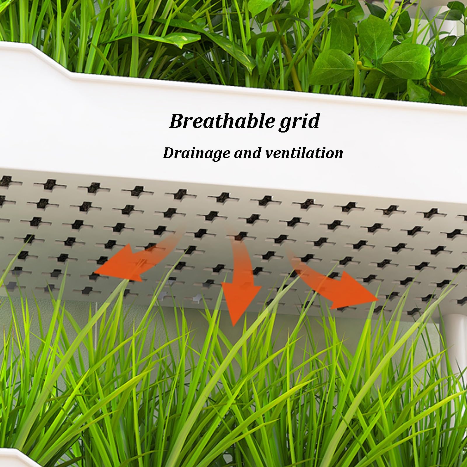 Sistema de cultivo hidropónico, cama de jardín elevada vertical con ruedas, carrito de plantación de varios niveles para frutas y verduras
