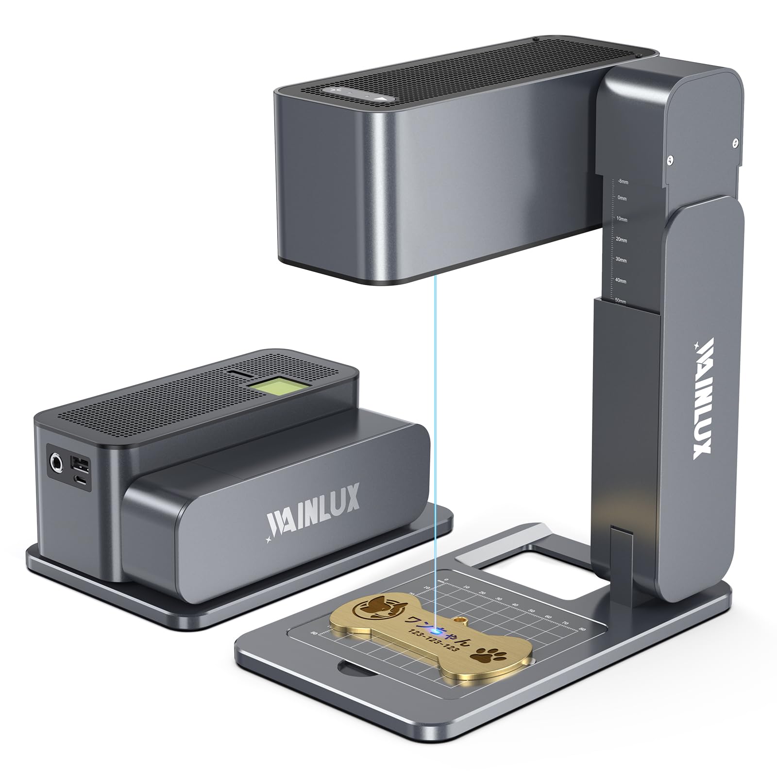 Amazon | レーザー彫刻機 WAINLUXPRO ポータブルレーザー加工機 0.05mm 