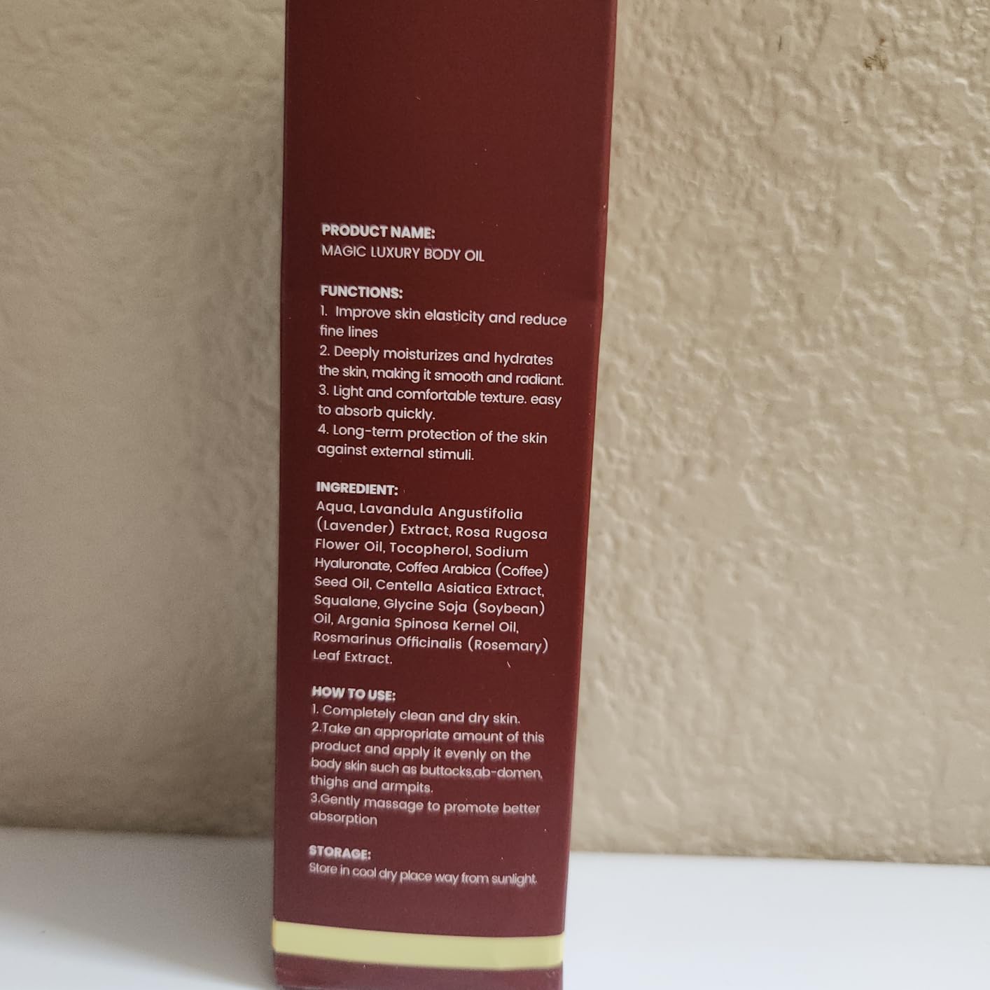 ALAOW Body Firming Oil for Women - Fast-Absorbing Hydration & Skin Tightening Treatment for Arms, Legs, Stomach - Non-Greasy Post-Shower Glow Remedy Firming care to enhance skin elasticity.120ML- 2PCS