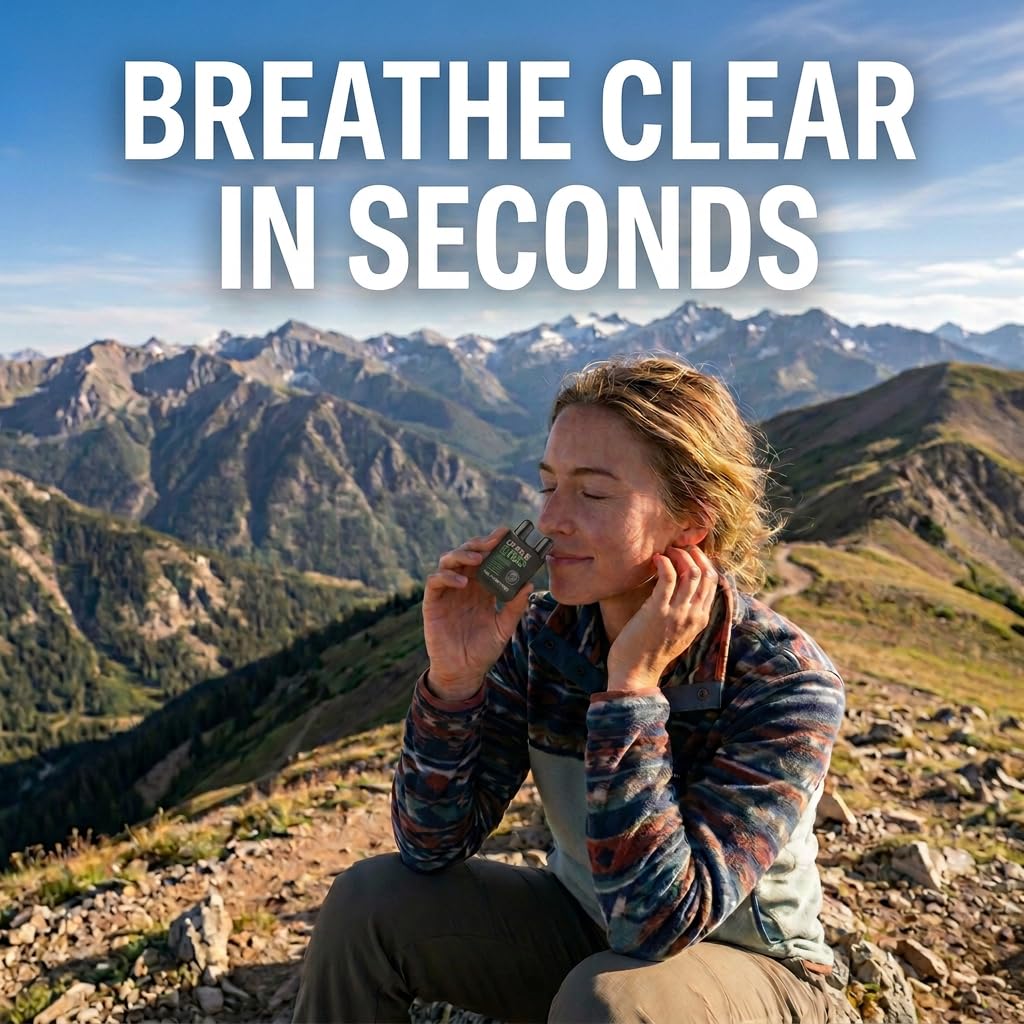 ZINGHA Nasal Stick - Instant Clear Breathing & Sinus Relief | Strong Aromatherapy Inhaler with Natural Essential Oils | Portable Mood Boost & Mental Clarity Reset product thumbnail 4