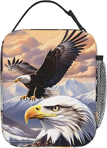 Miniatura 19 de Lonchera reutilizable con diseño de cerdo lindo para niños, bolsa aislada de cerdos rosas de dibujos animados, de poliéster, para amantes de los