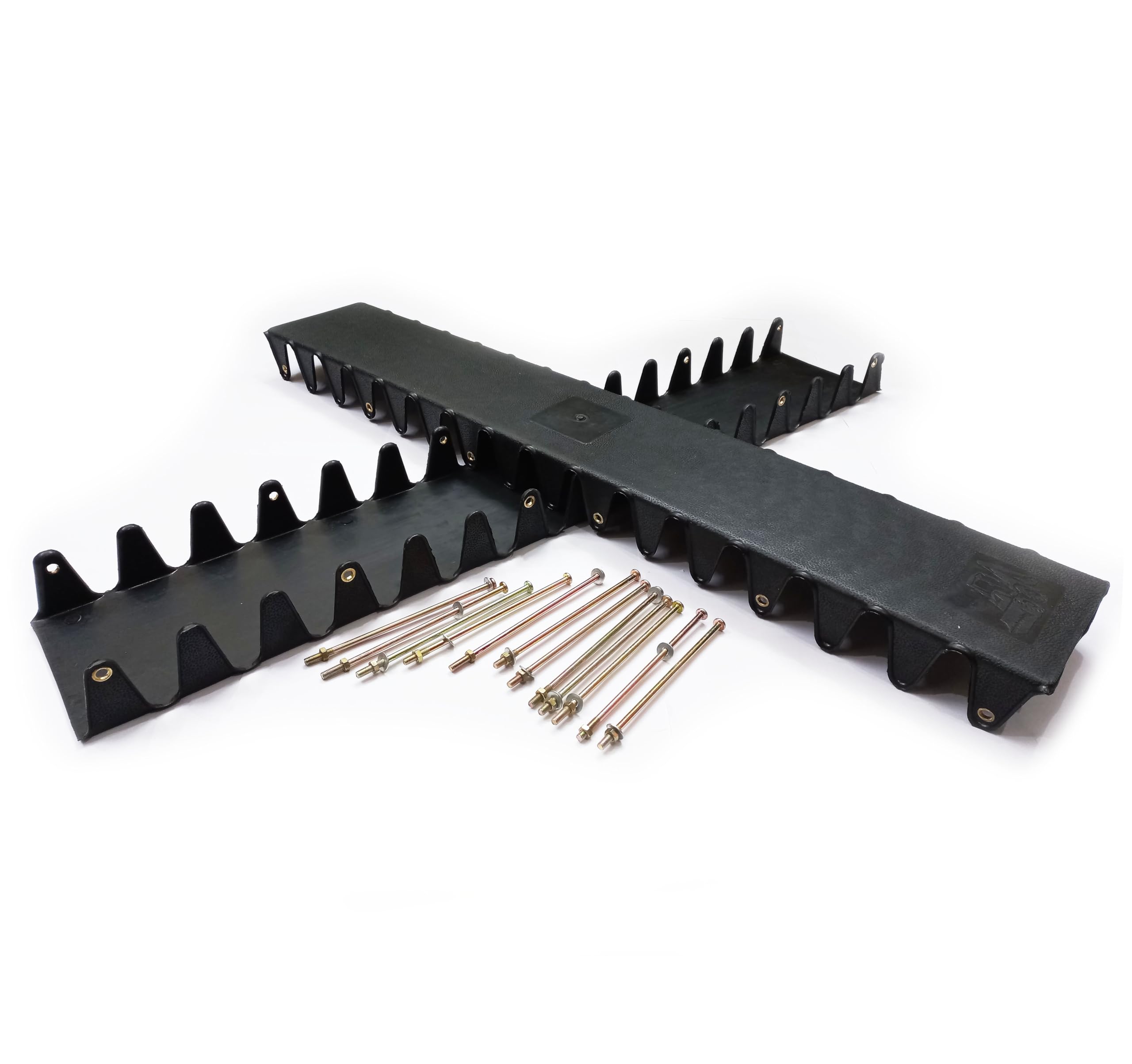 JCBBackhoe Parts - 3CX - Hose Retainer, Set of 2 Pcs with Fittings for Various JCB Models (JCB Part No. 123/01427, 346/00138) JCB Hose Guard