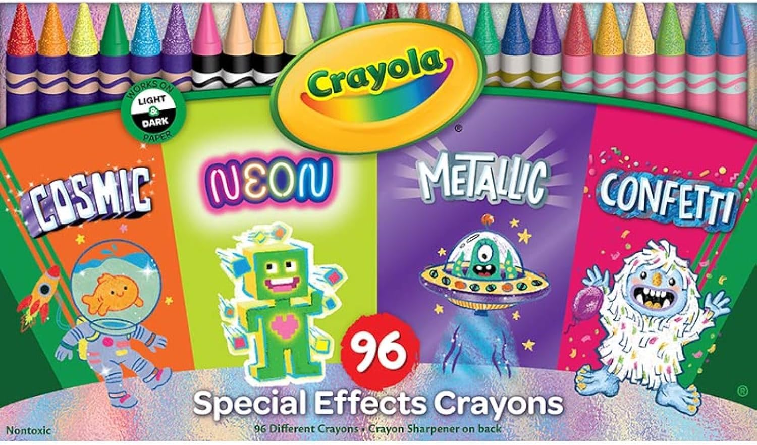 Special Effects Crayons, 96 Count
