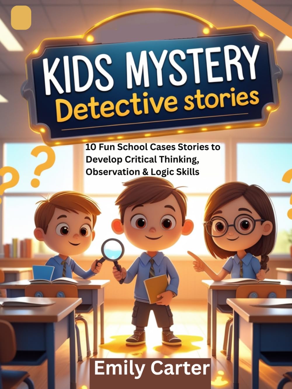Kids Mystery Detective Stories: 10 Fun School Cases Stories to Develop Critical Thinking, Observation & Logic Skills