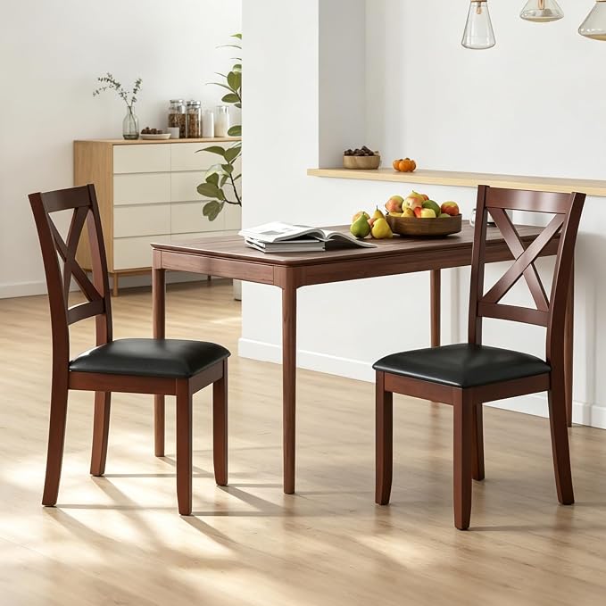 POWERSTONE Wooden Dining Chairs Offer Sturdy, Timeless Design