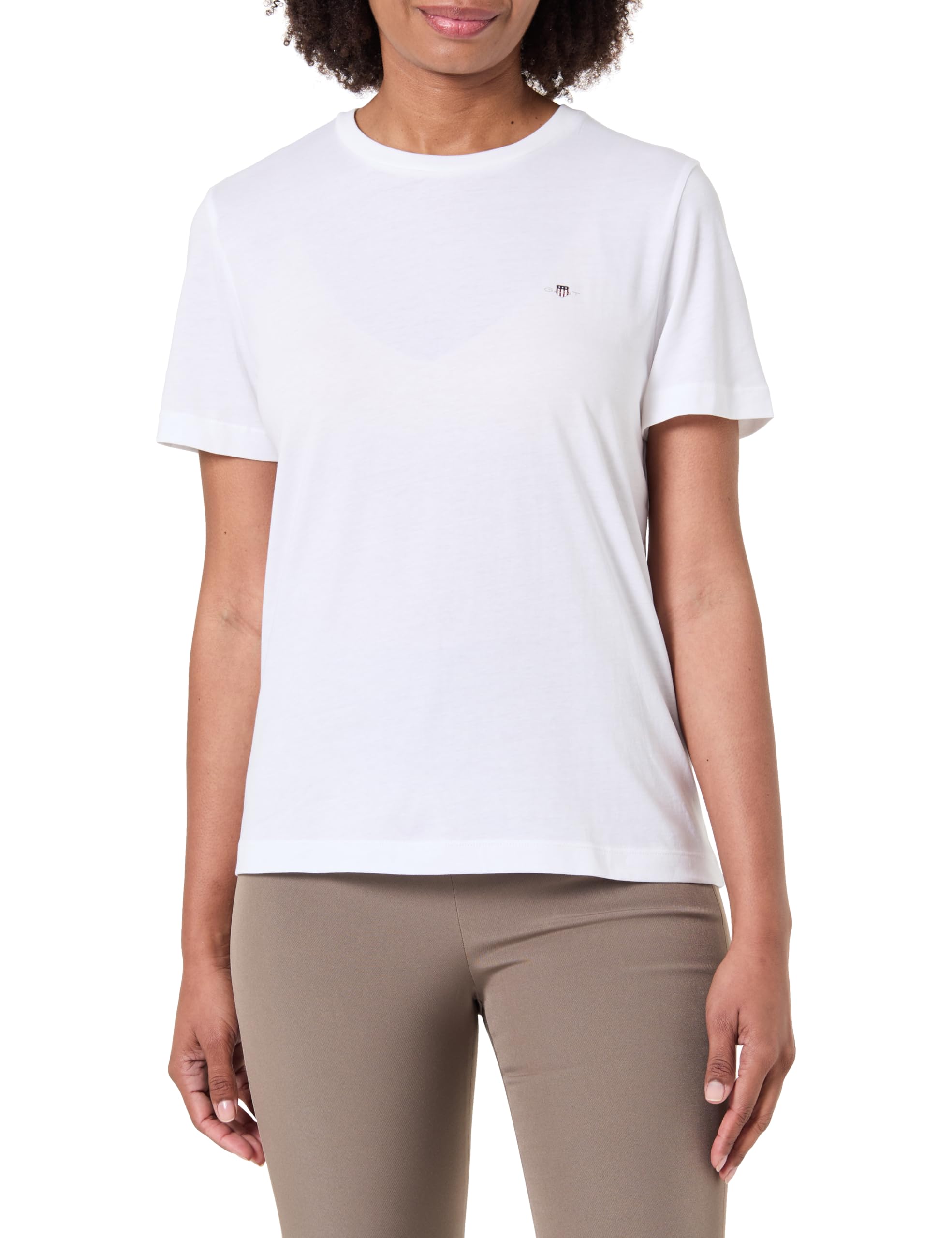 Gant Damen Printed Archive Shield T-Shirt T-Shirt (1er Pack)
