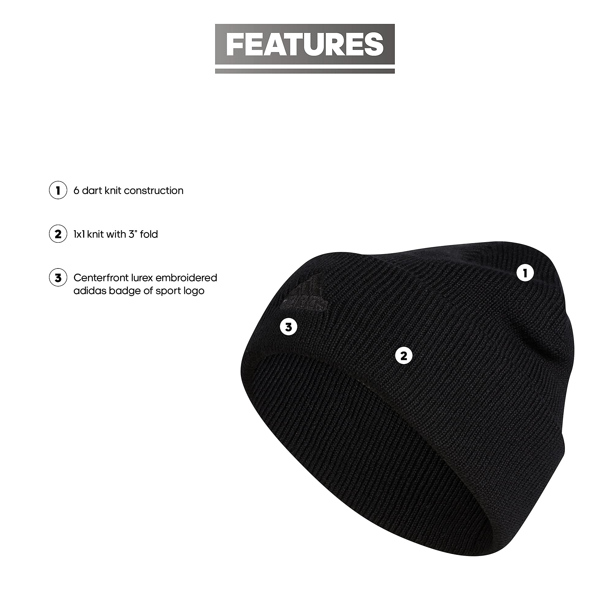 adidas Women's Holiday Shine Beanie