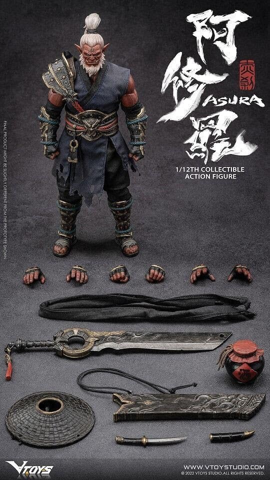 Amazon.co.jp: 未開封 VTOYS VSD006 Asura Red Demon 阿修羅 赤刹1/12 