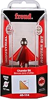 Vista 2 de Freud 40-094 broca biseladora de 7/8 x 1 pulgada con ángulo de 11-1/4 (vástago de 1/2 pulgada)