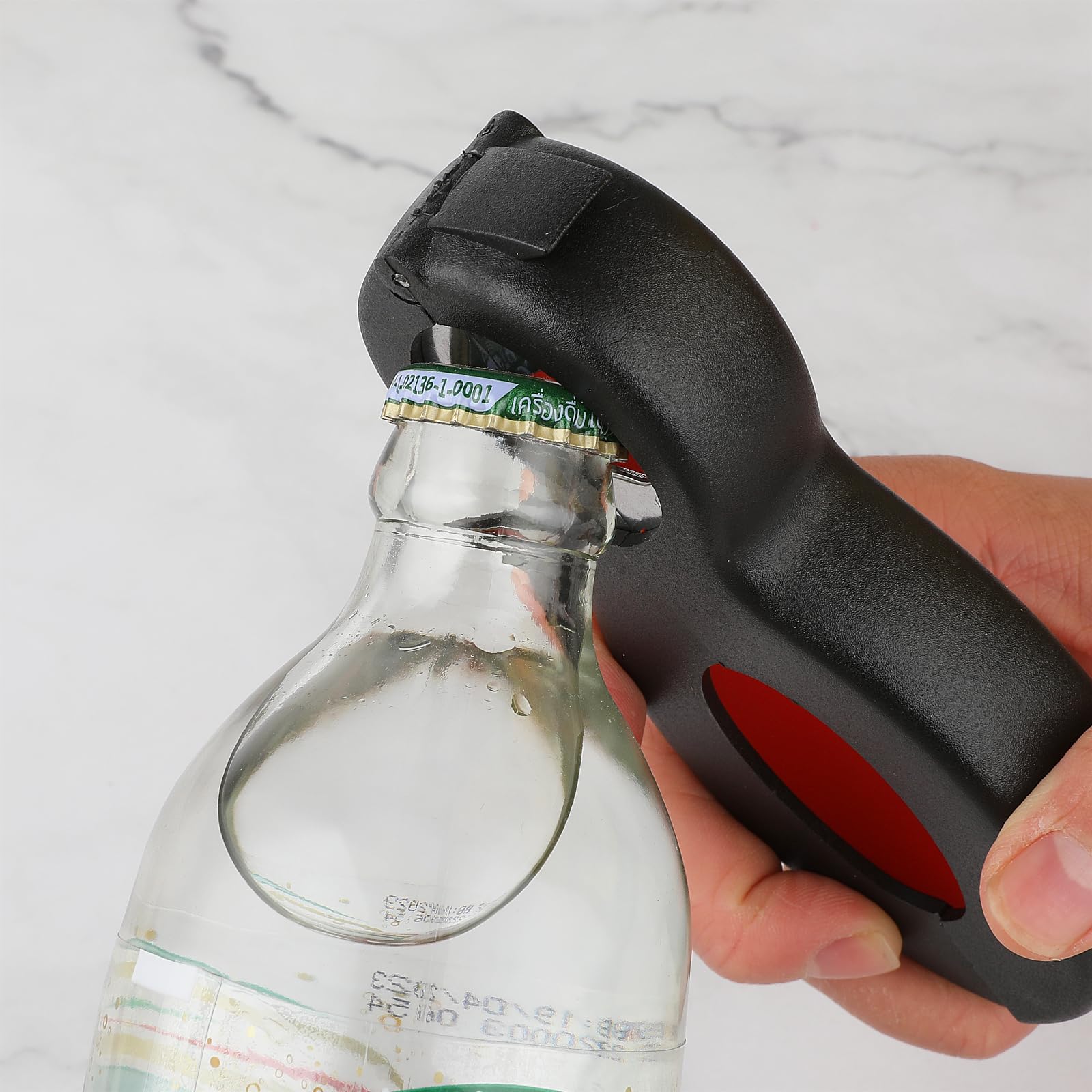 Apribottiglie 3 In 1 Per Mani Deboli - Apri Barattoli, Bottiglie E Tappi Con Facilit&agrave;