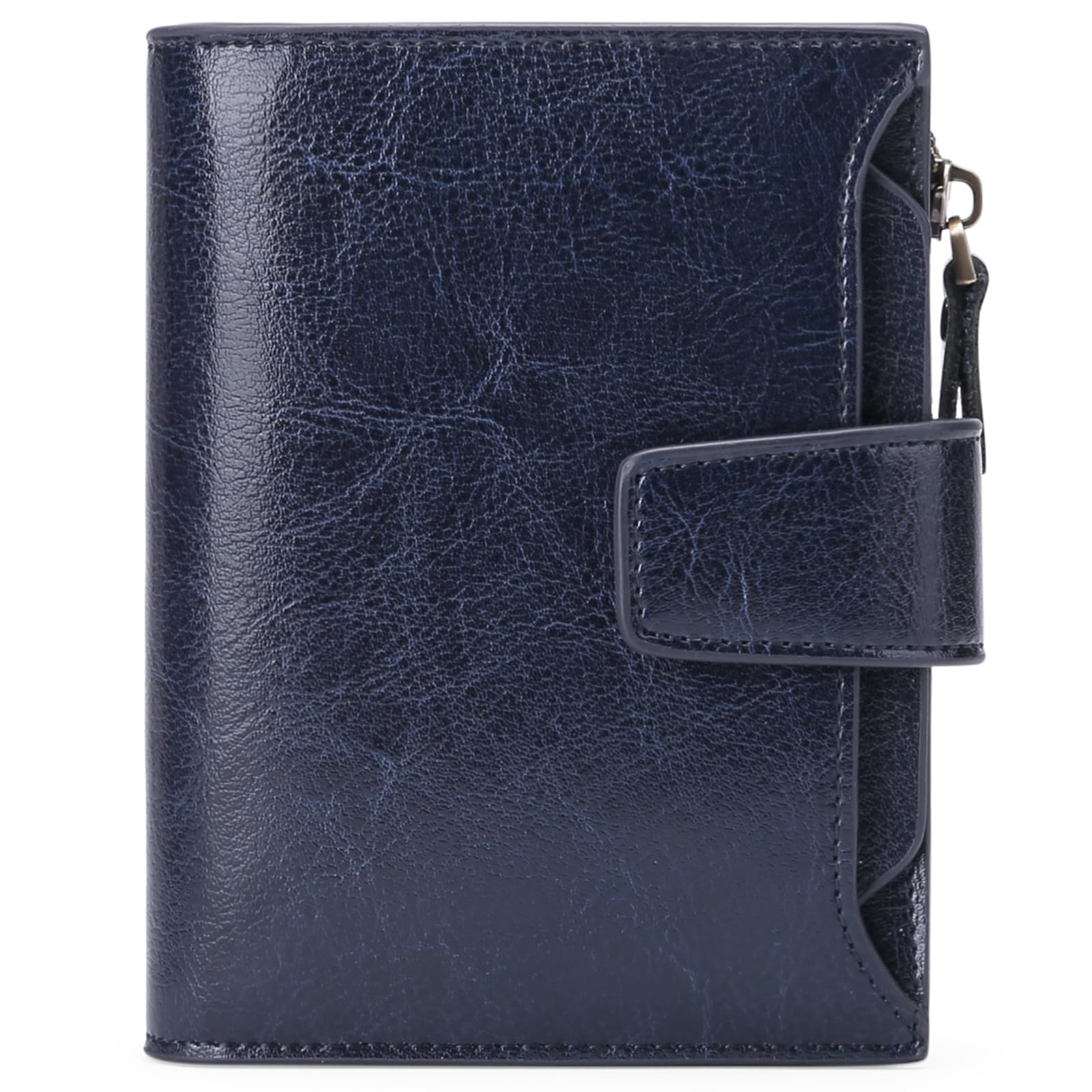 SENDEFN Portafoglio Donna in Pelle Vera Piccolo Portamonete Cute con Cerniera 14 Carte Portafoglio Donna Pelle con Tanti Scomparti