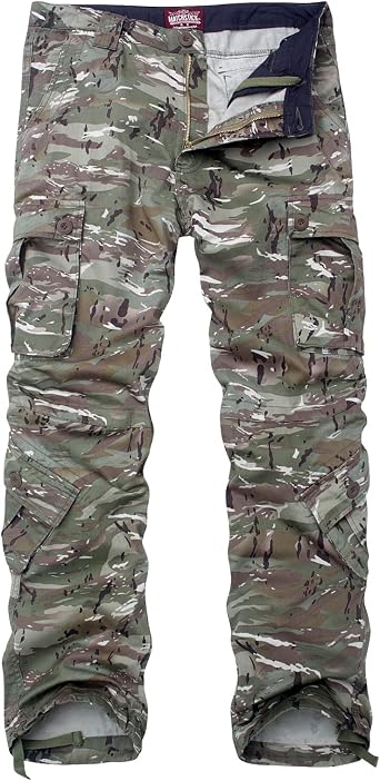 Match Mens Wild Camouflage Cargo Pants