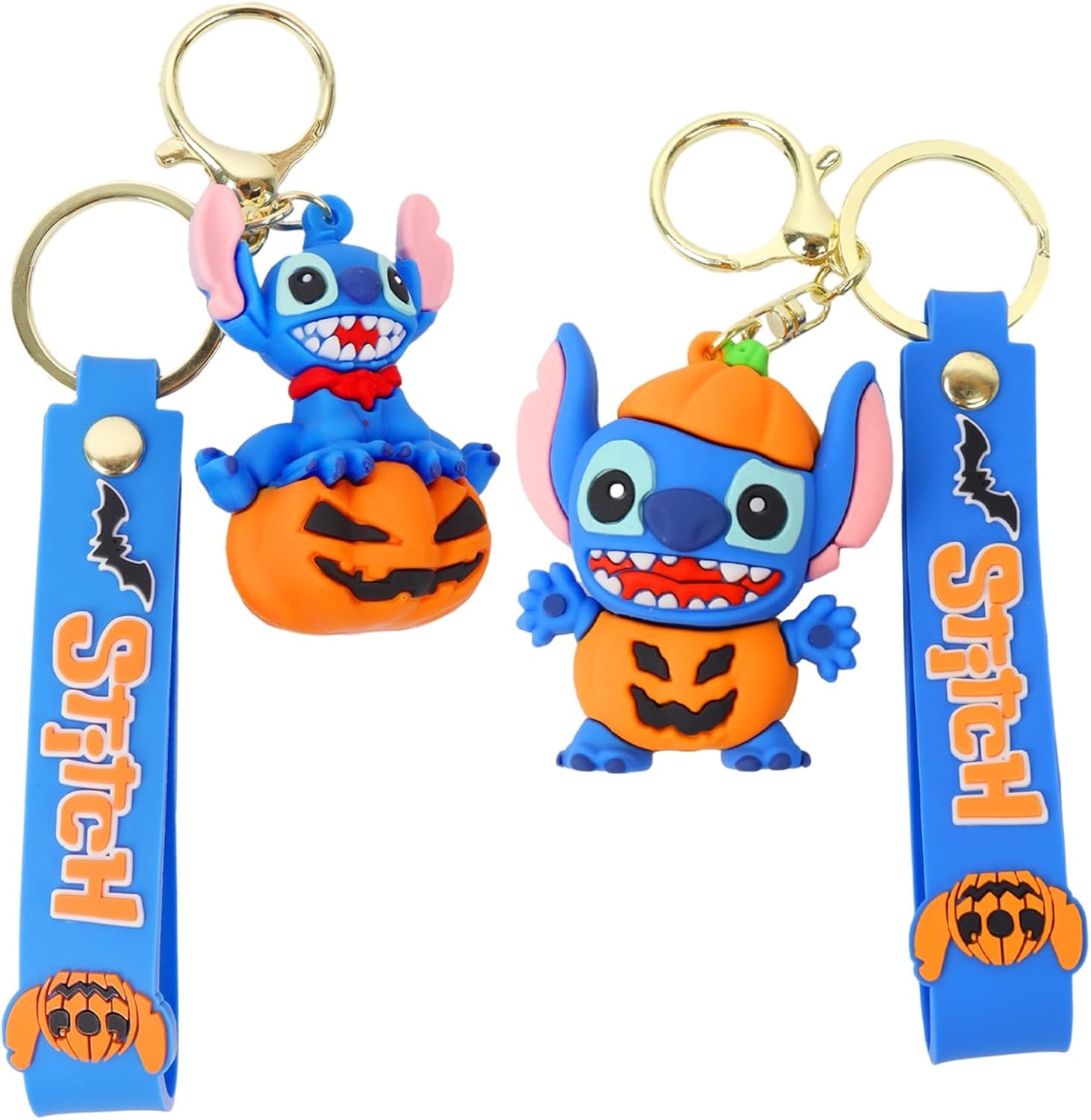 HTPARY Halloween Stitch Keychain, Halloween Party Favors