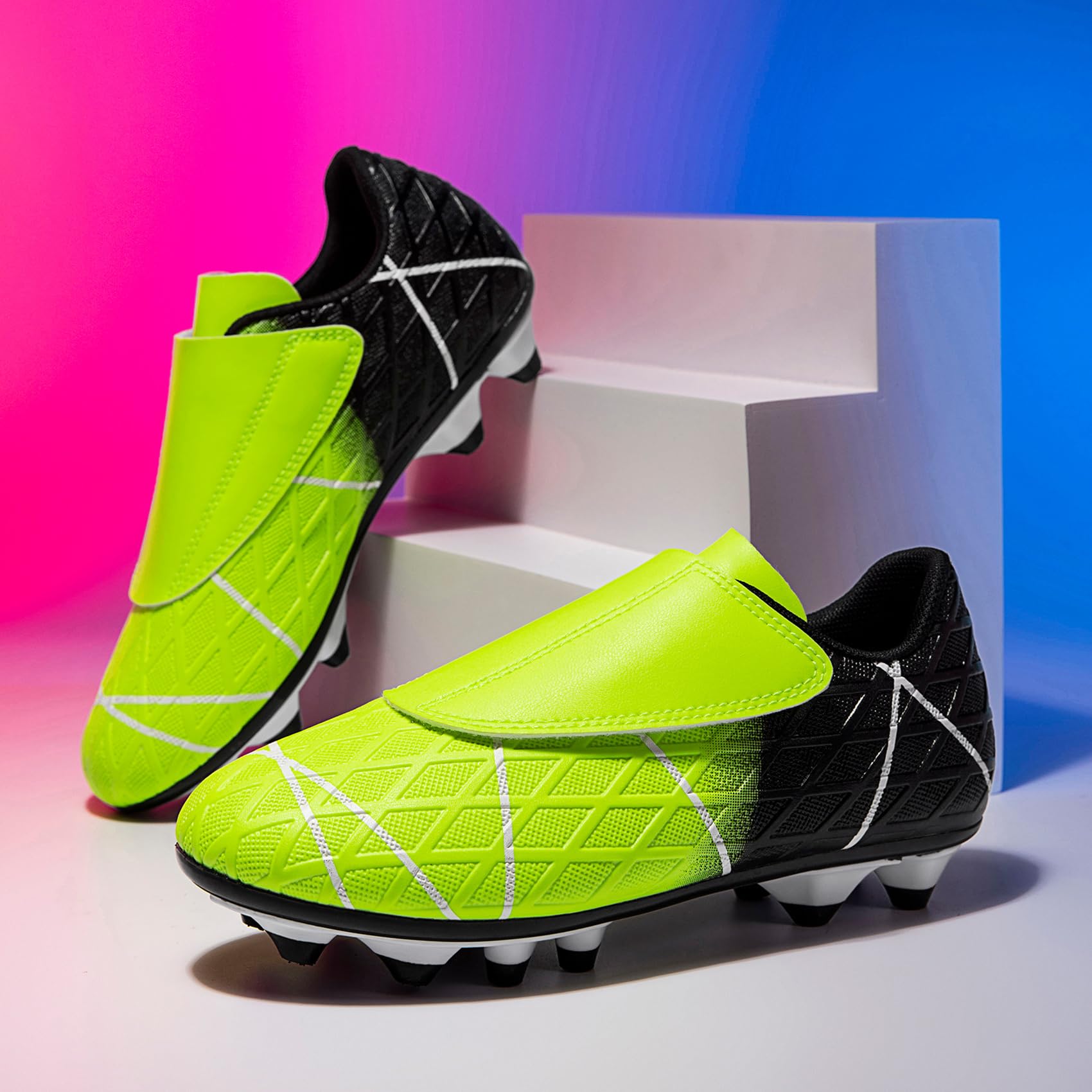Zapatos de Fútbol Niño Calzado Profesional Entrenamiento Deporte Zapatillas de Fútbol Tacos de Fútbol Botas de Futbol Niños