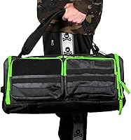 Vista 2 de HK Army Expandir Mochila Paintball Gearbag - Shroud Black/Green
