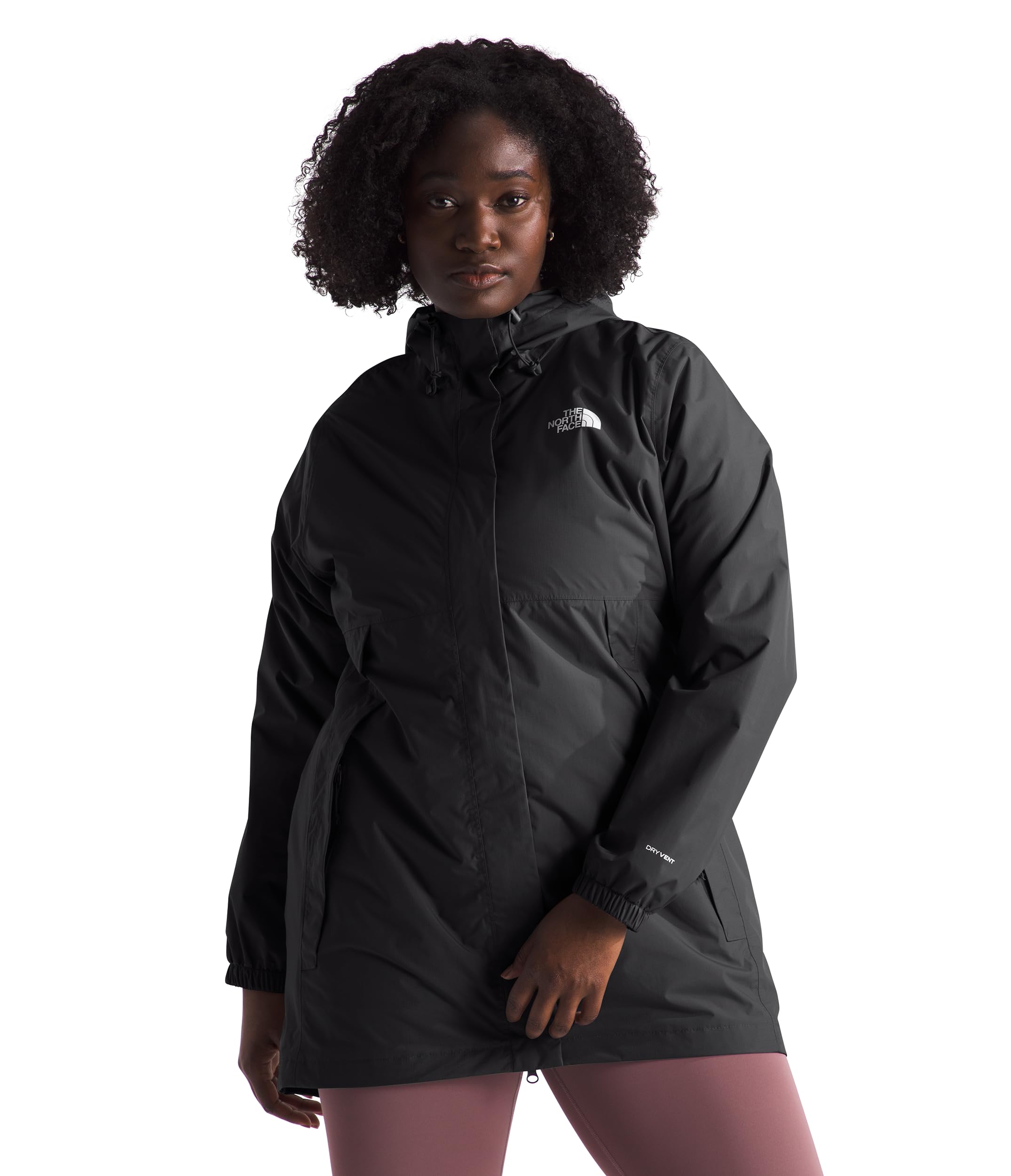 The North Face womens Antora Rain Parka (Standard & Plus Size) - Waterproof, Windproof, Dryvent 2l Shell