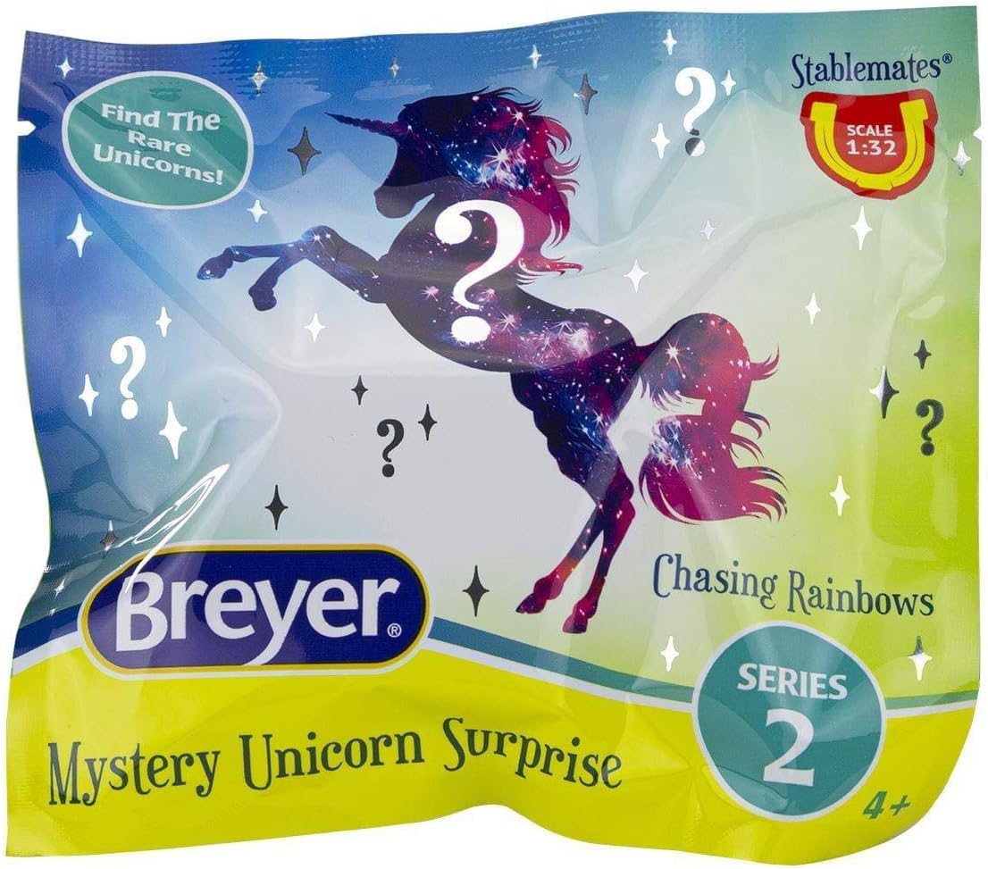 Breyer Mystery Unicorn Surprise Chasing Rainbows Blind Bag | One Random