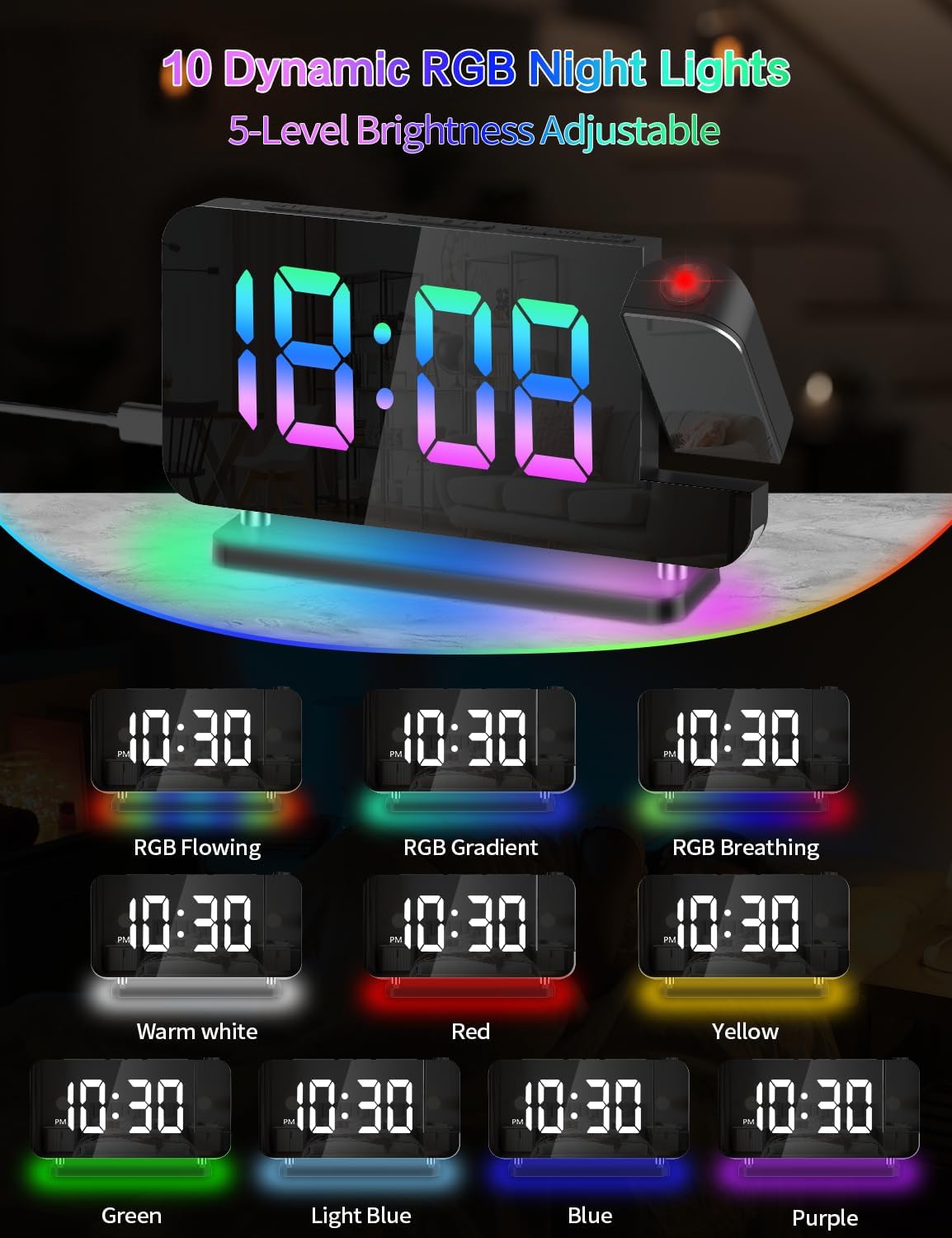 Revolutionize Your Mornings: The Ultimate Projection Alarm Clock Review