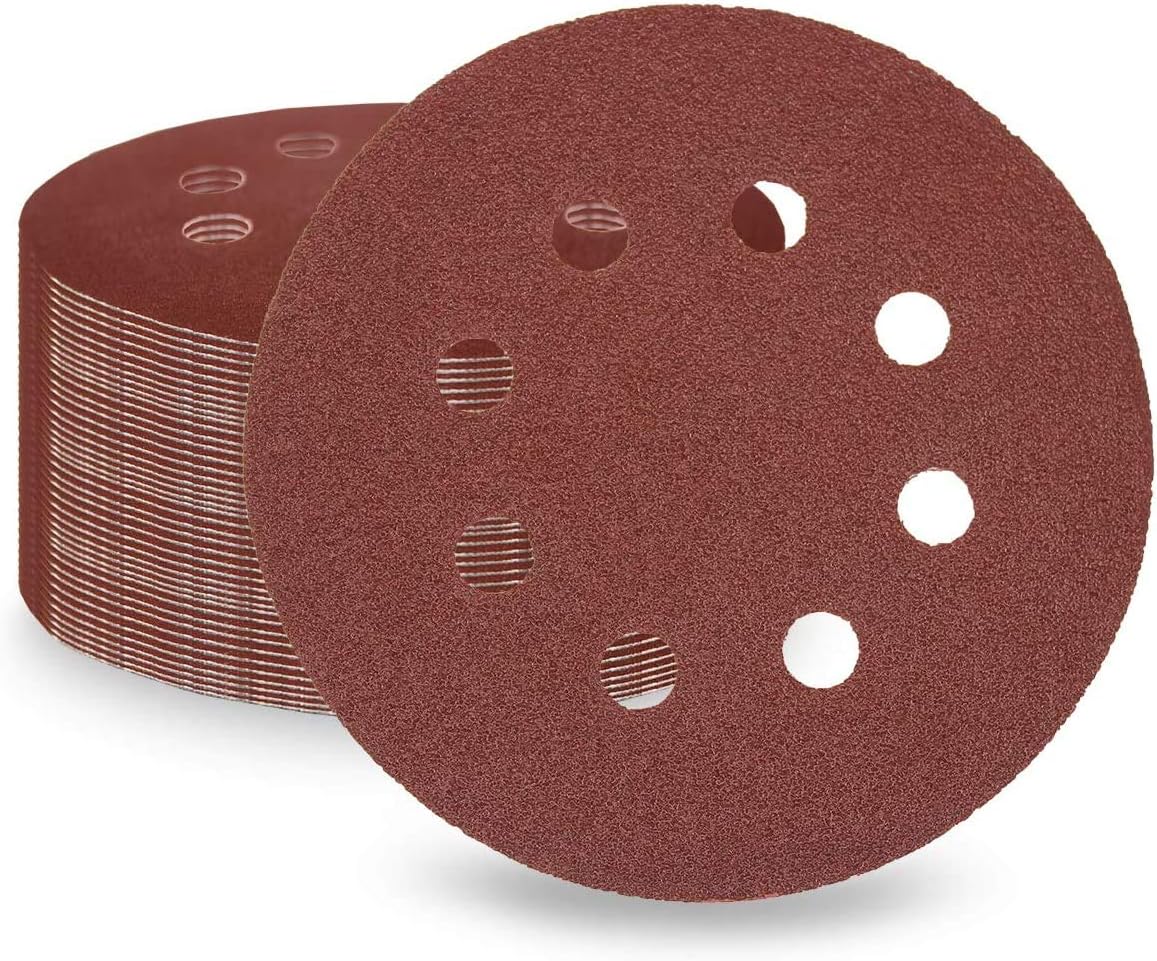 LESNIC 80 Grit Sanding Discs 50 pcs