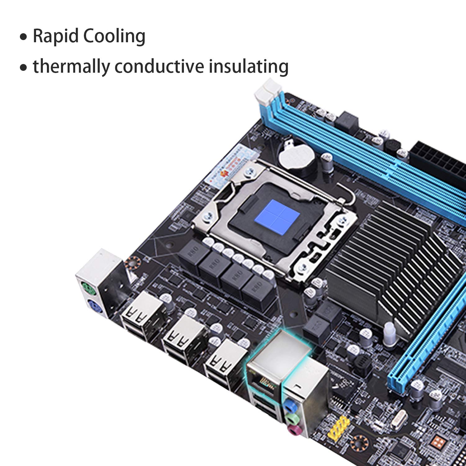 Silverbead Pâte Thermique TC-009 - 3 Seringues | Haute Performance Pour CPU/GPU/PS4 | Conductivité 1.93 W/m-K