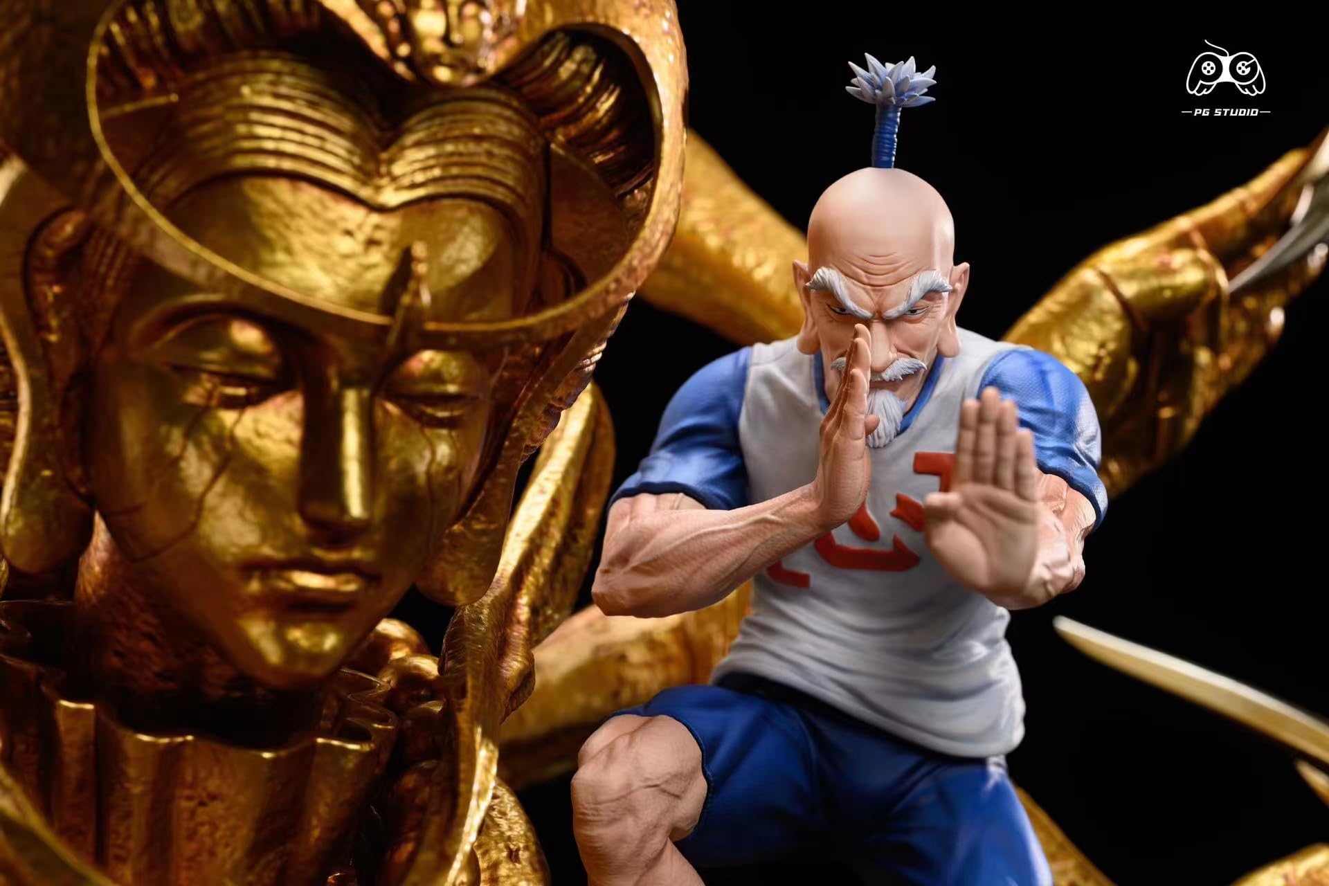 hunter×hunter アイザック＝ネテロ ガレージキット ガレキスタチュー  