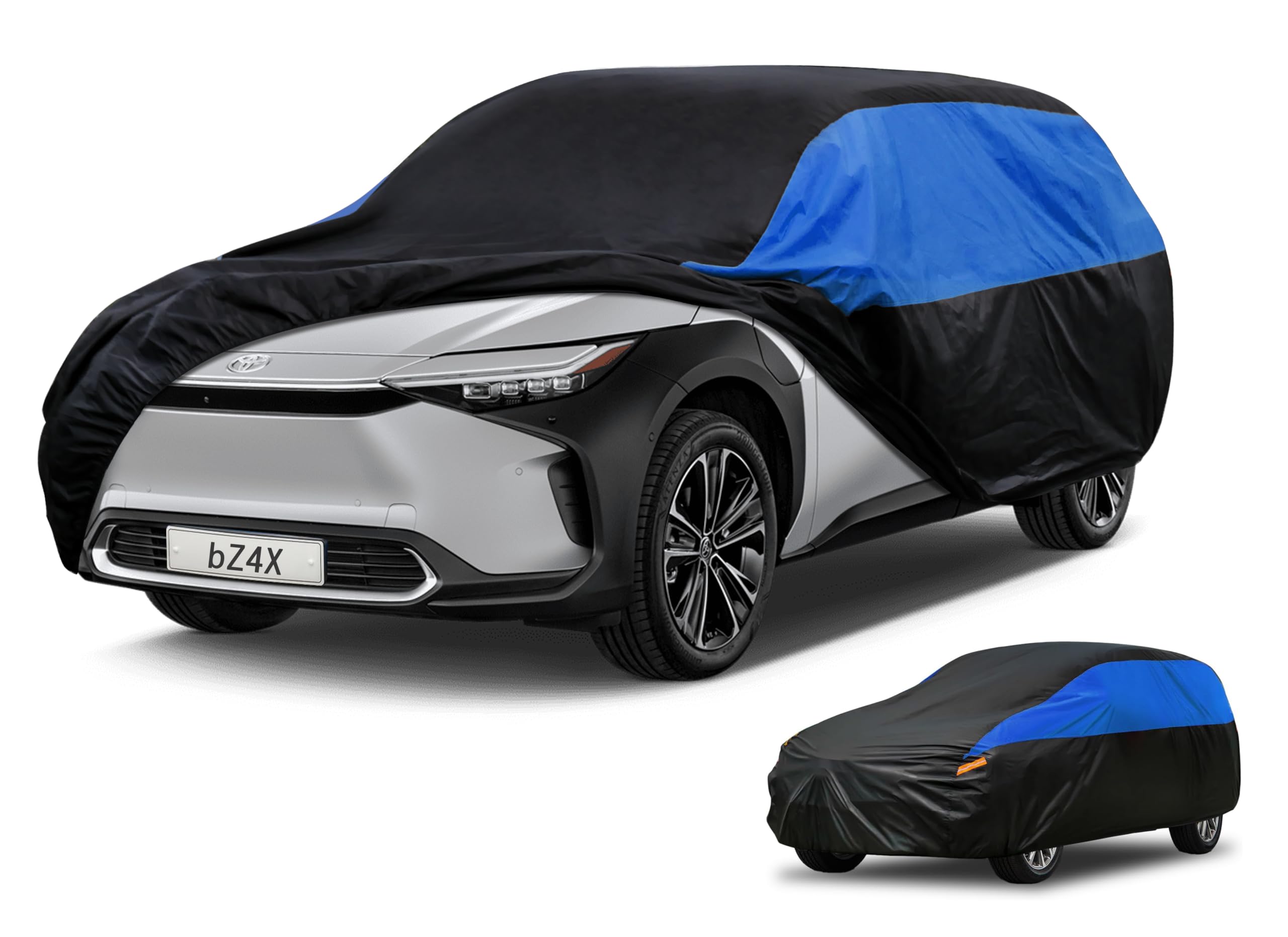 GUNHYI Car Cover Custom Fit bZ4X Waterproof All Weather, Lightweight Full Exterior Cover for Automobiles Outdoor Sun UV Rain Dust Snow Wind Protection.