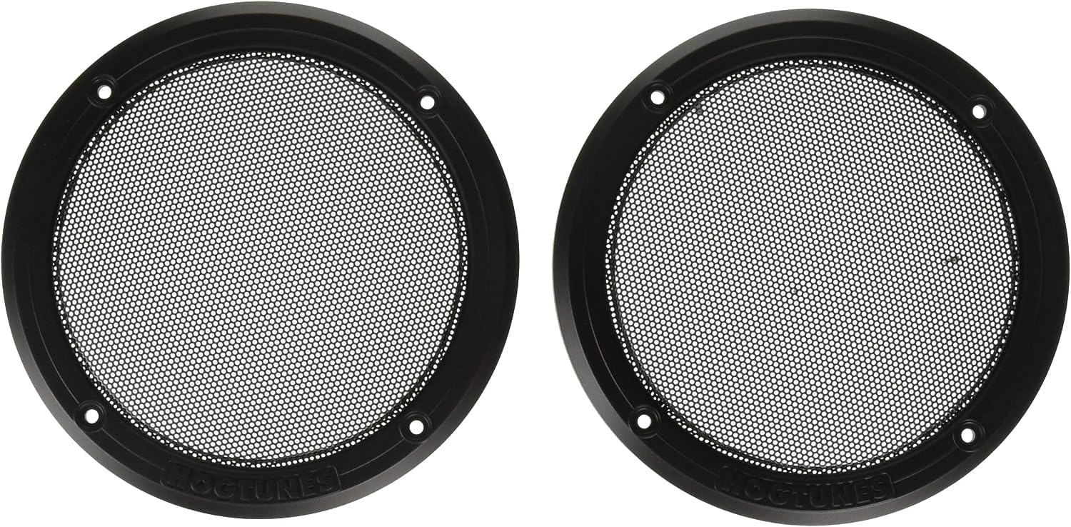 Hogtunes RM Replacement Rear Speaker Grilles for 2014-2016 Harley-Davidson Ultra Touring Models - REAR-RM GRILL