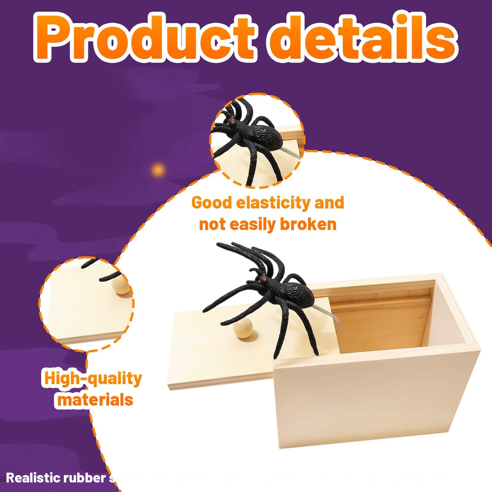 2 Pcs Spider Prank Box - Image 3