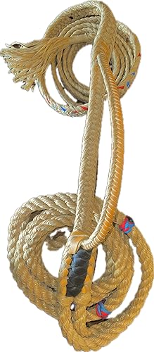 Miniatura 3 de Bull Rope Tan Poly Pro 9x5 LH 7/8" x 1" Soft Bull Riding - Cuerdas de toro EPT 16'