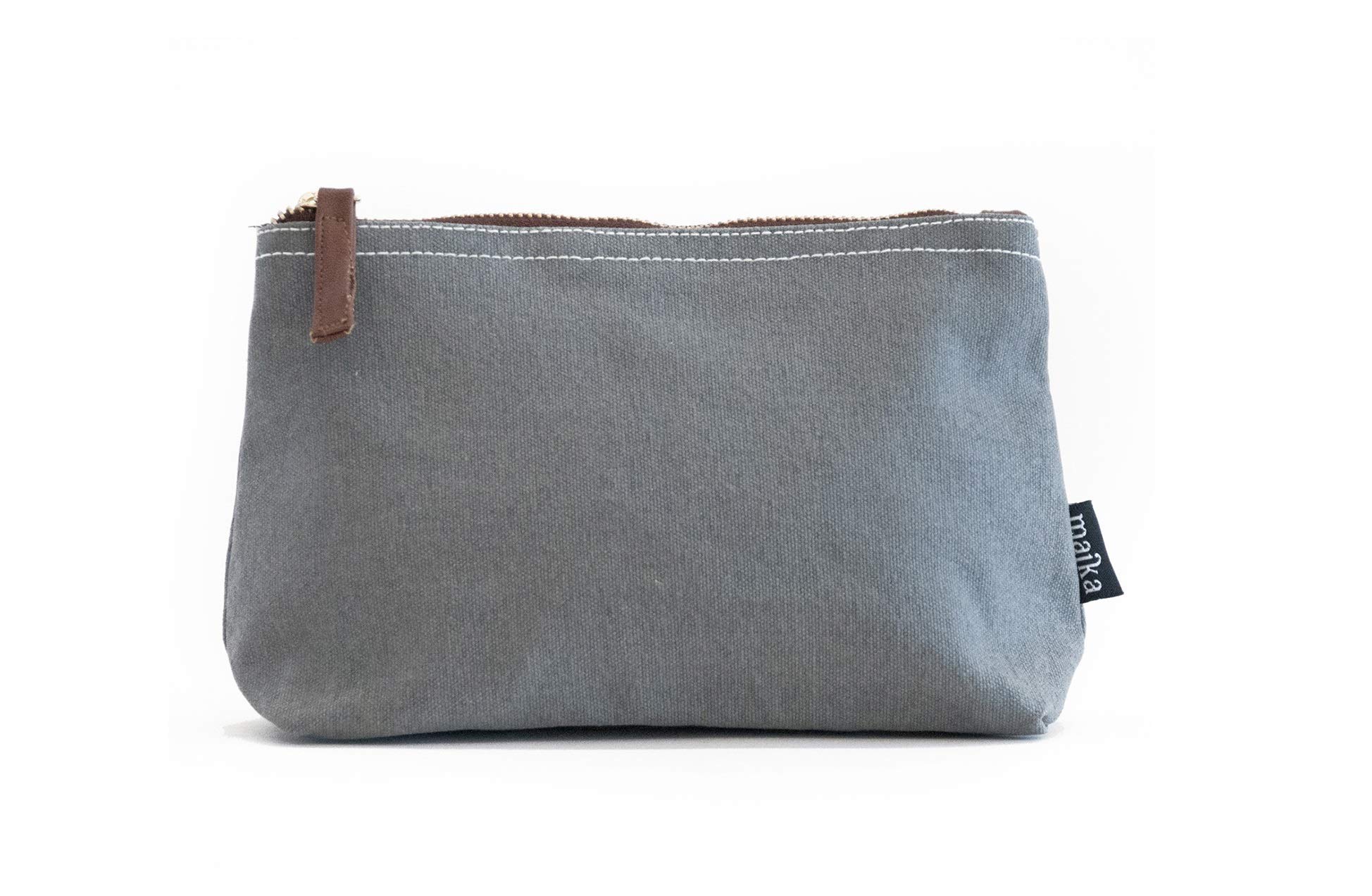 MAIKA Recycled Canvas Travel Pouch