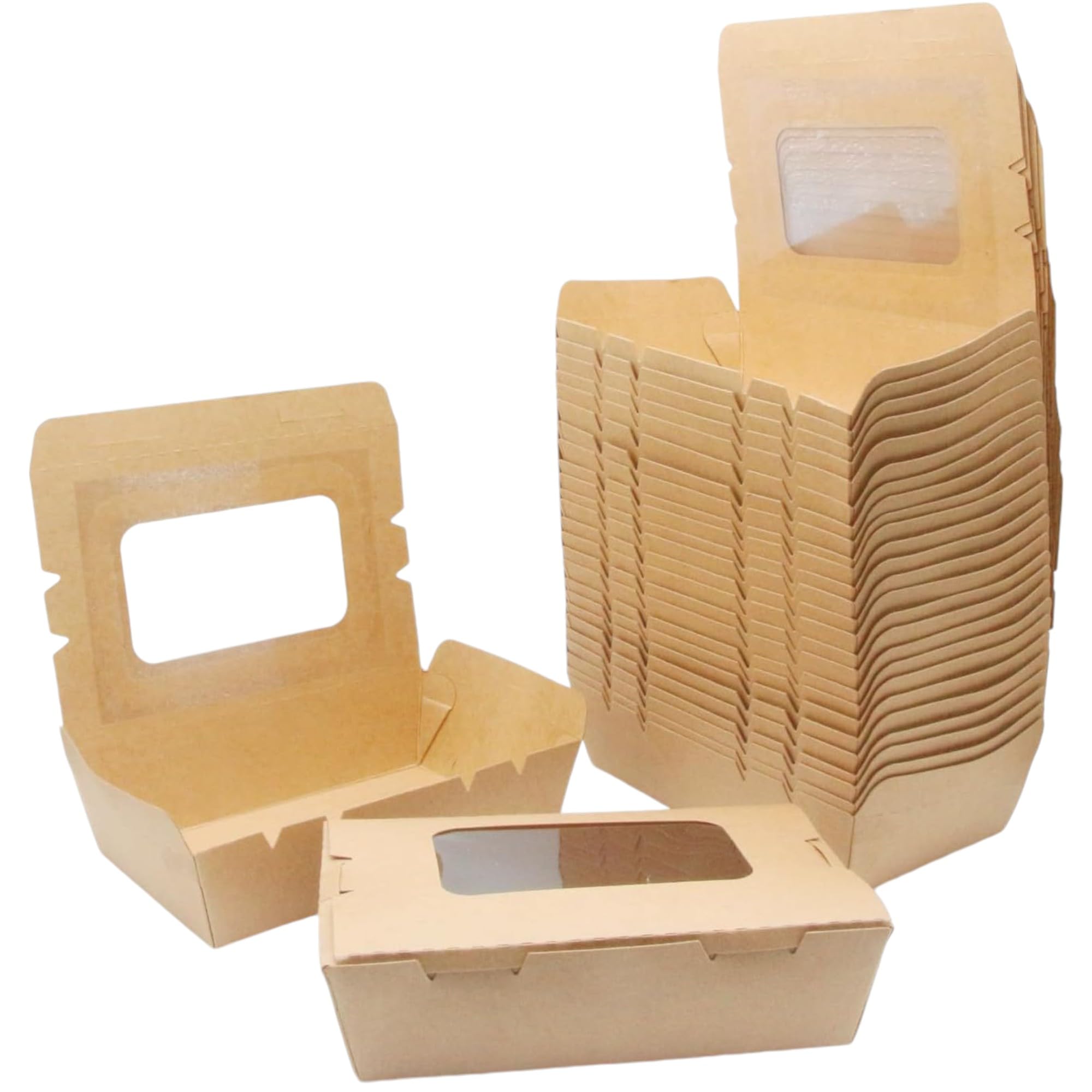 Aviditi 50 Contenitori Portaoggetti In Cartone Ondulato Kraft, 45x15x10 Cm, Per Garage, Magazzino E Organizzazione Domestica - 4