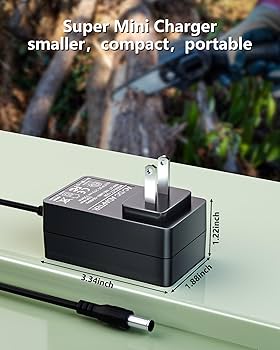 Mini Chainsaw Battery Charger, Handheld Chain Saw Lithium