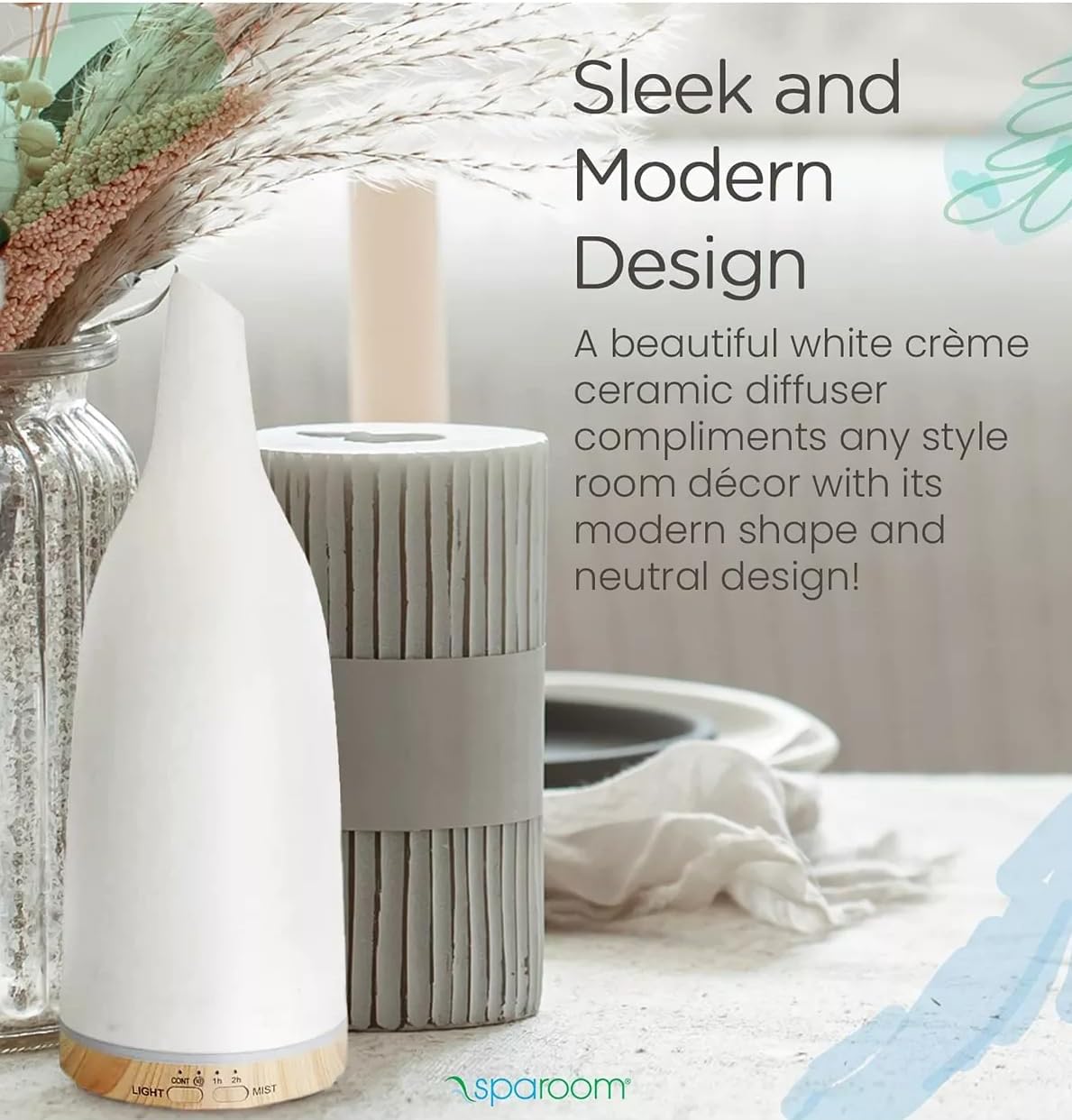 SpaRoom Sonoma Diffuser in a modern setting