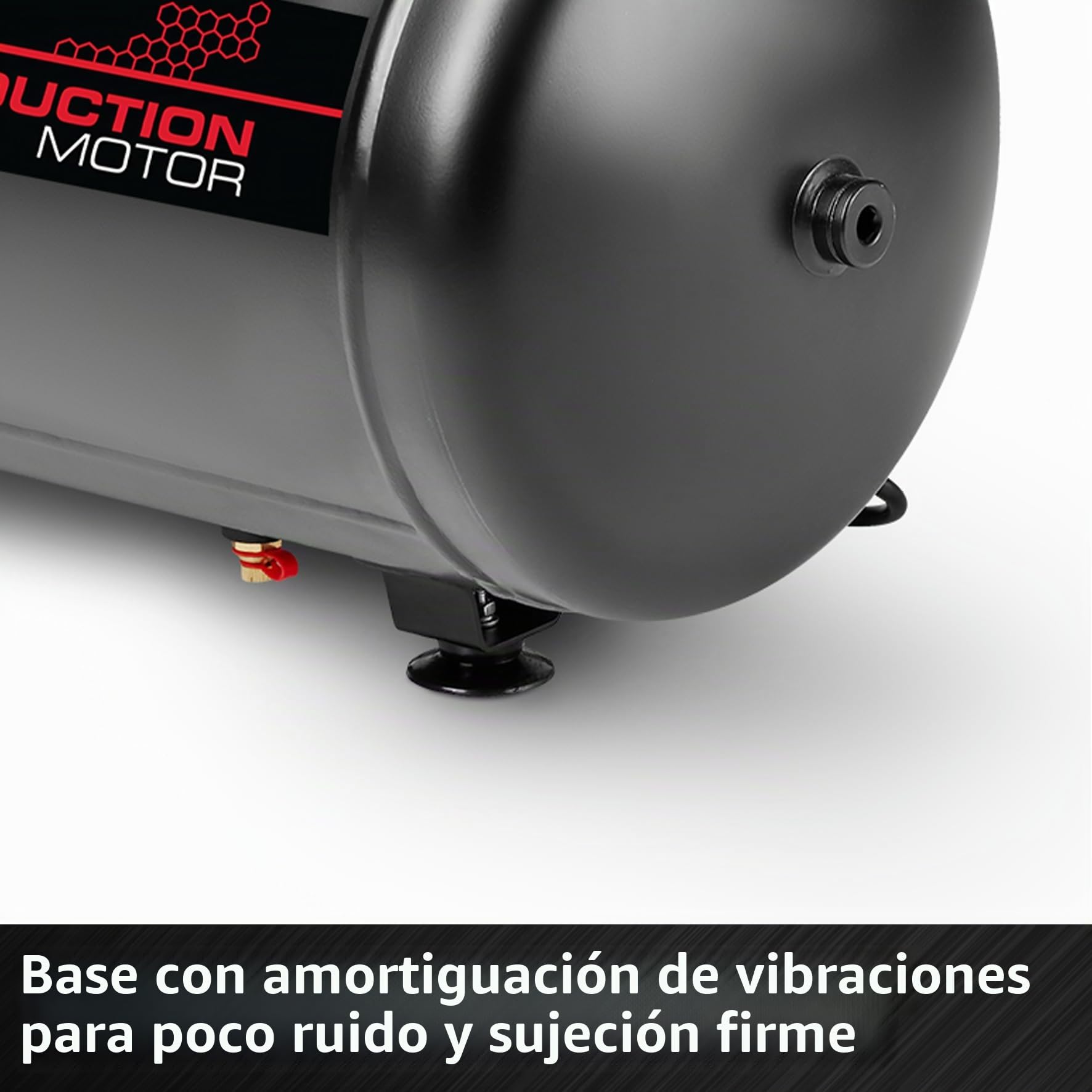 Einhell compresor TC-AC 270/50/10 (1800 W, máx. 10 bar, depósito de 50 l, lubricado con aceite, manómetro para presión de trabajo y de caldera, 270 l/min potencia de aspiración, reductor de presión)
